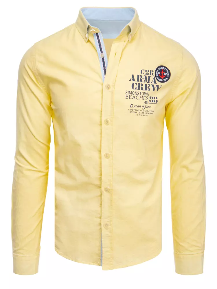 Men's Yellow Dstreet Shirt