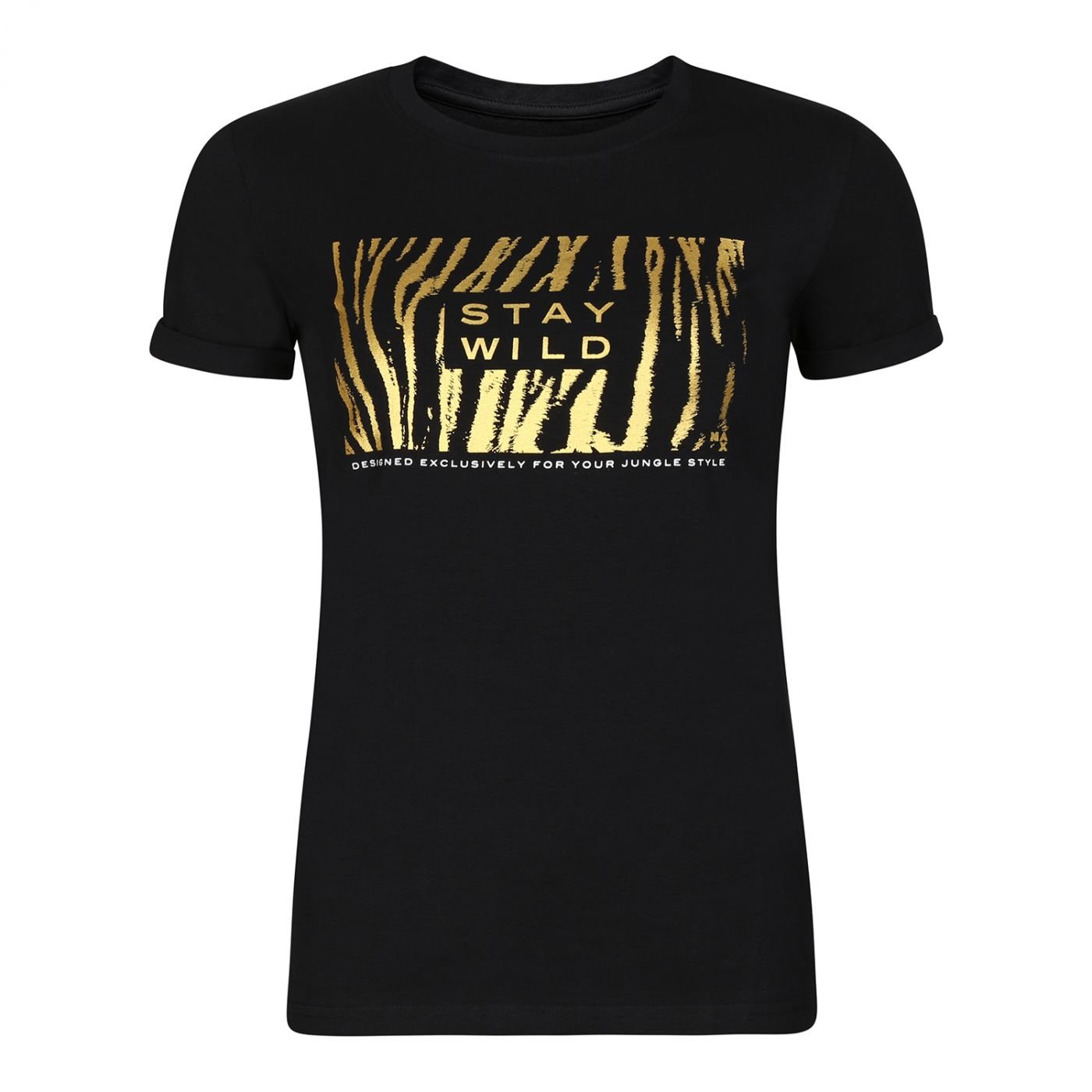 Women's T-shirt Nax NAX GAMMA Black