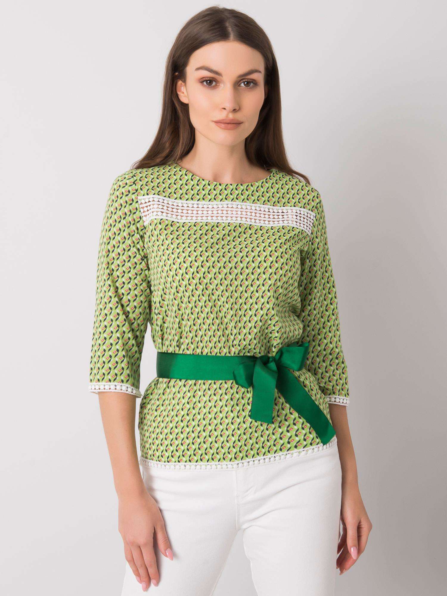 Blouse-LK-BZ-506156.89P-light Green