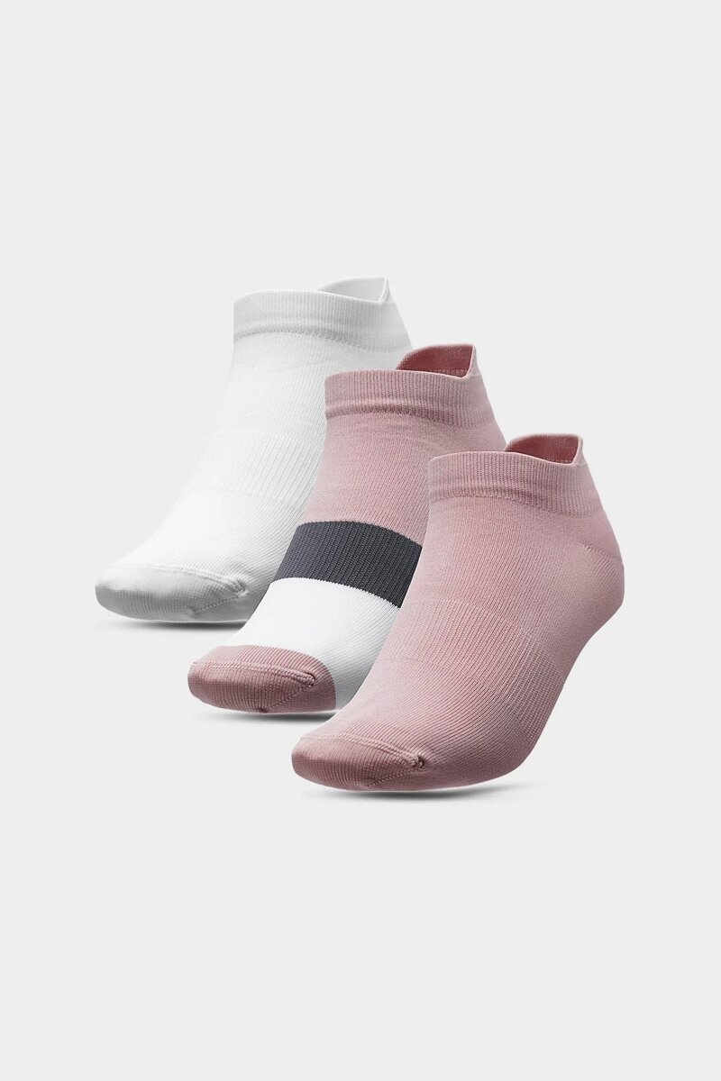 4F Women's Casual Socks 3-PACK Multicolor