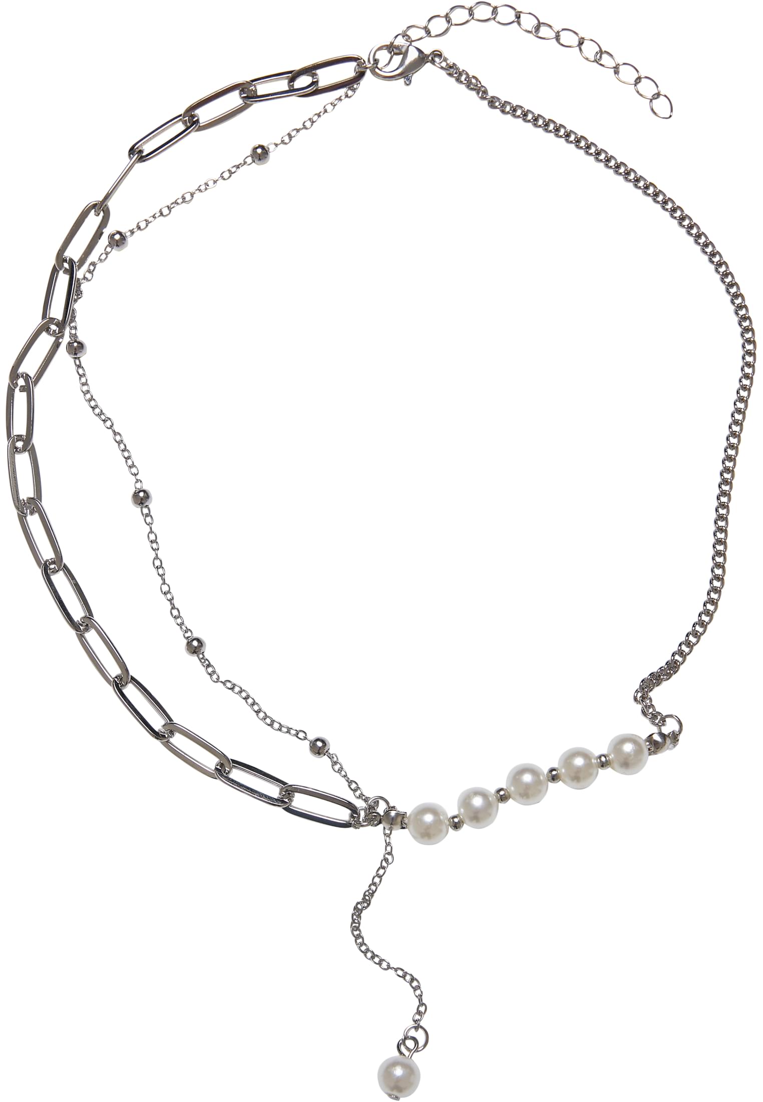 Levně Jupiter Pearl řetízkový náhrdelník - stříbrné barvy