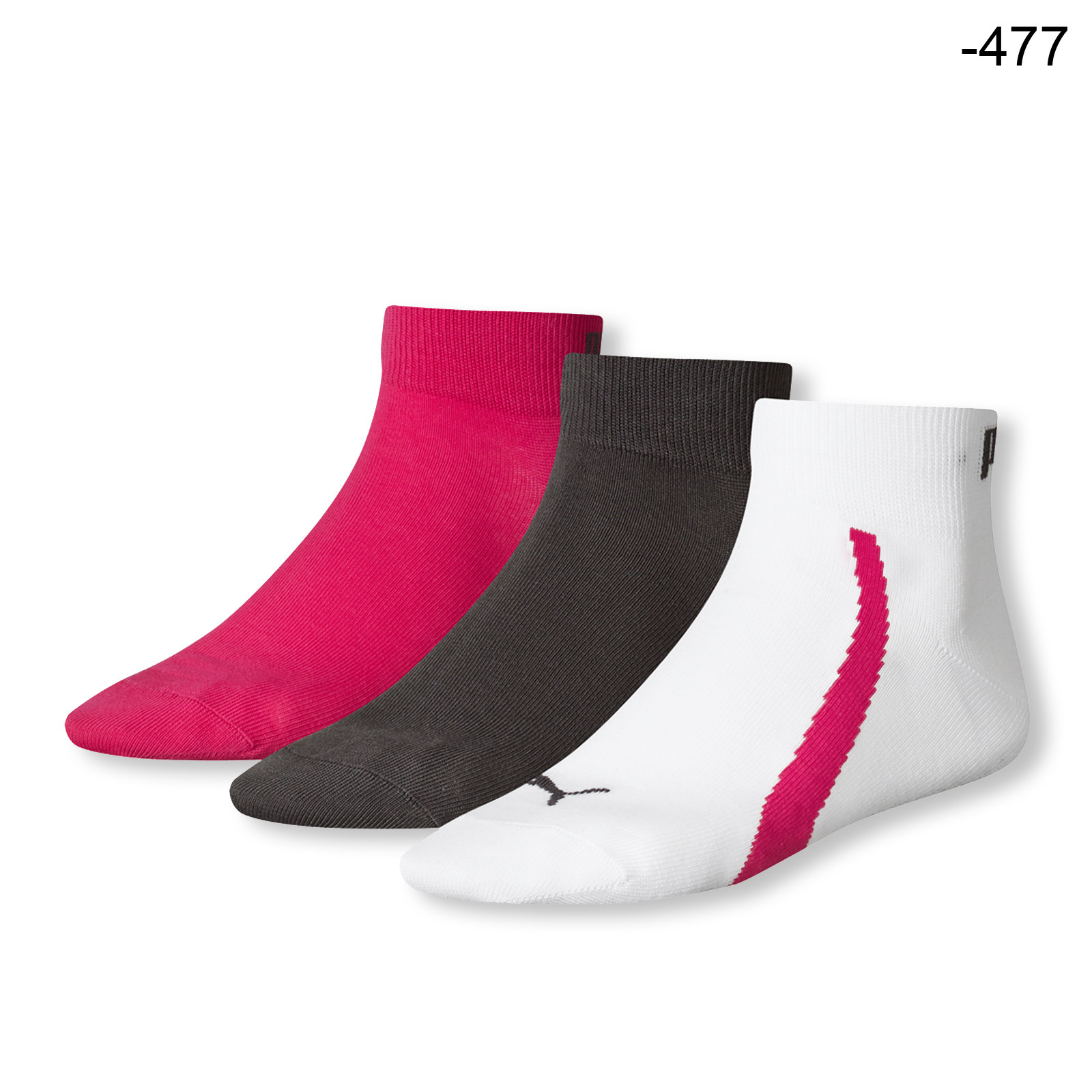 Levně 3PACK ponožky Puma vícebarevné