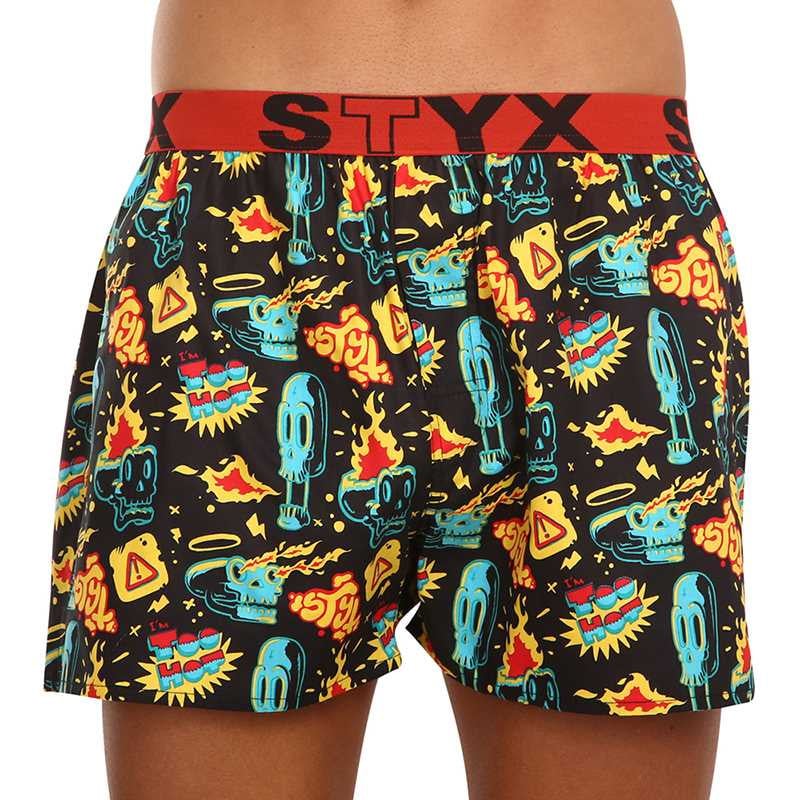 Men's Boxer Shorts Styx Art Sports Rubber Toohot