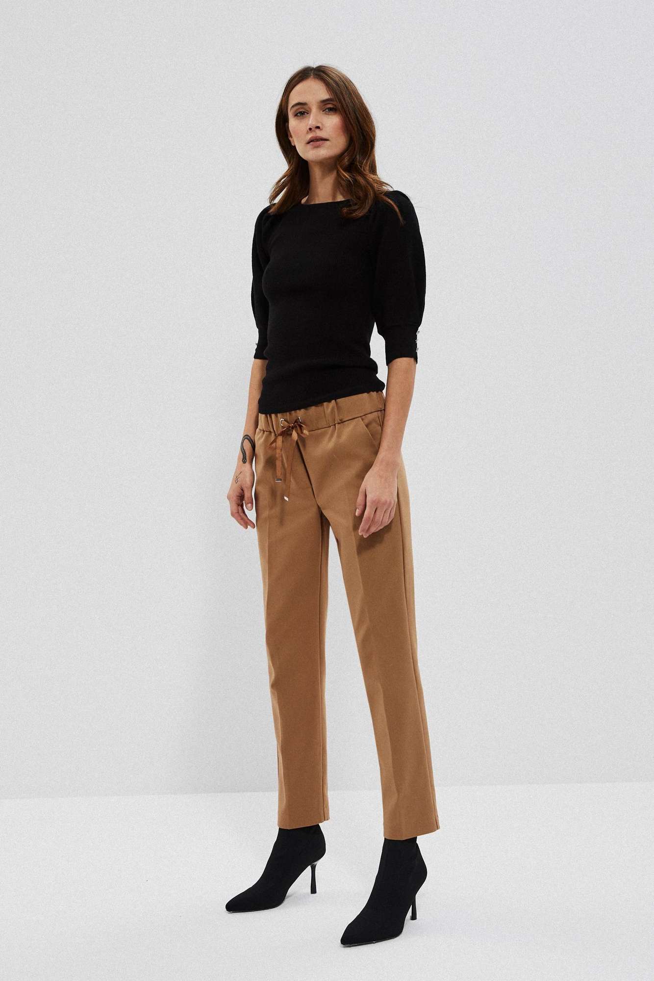 CIGARILLLET TROUSERS - Beige