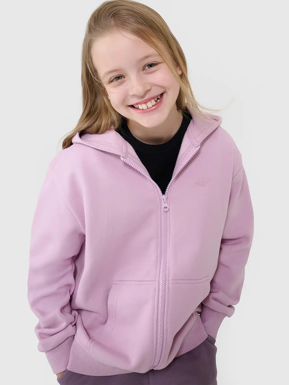 Girls' sweatshirt 4F