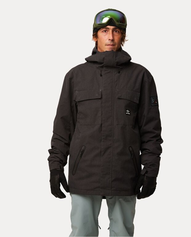 Bunda Rip Curl PINNACLE JACKET  Washed Black