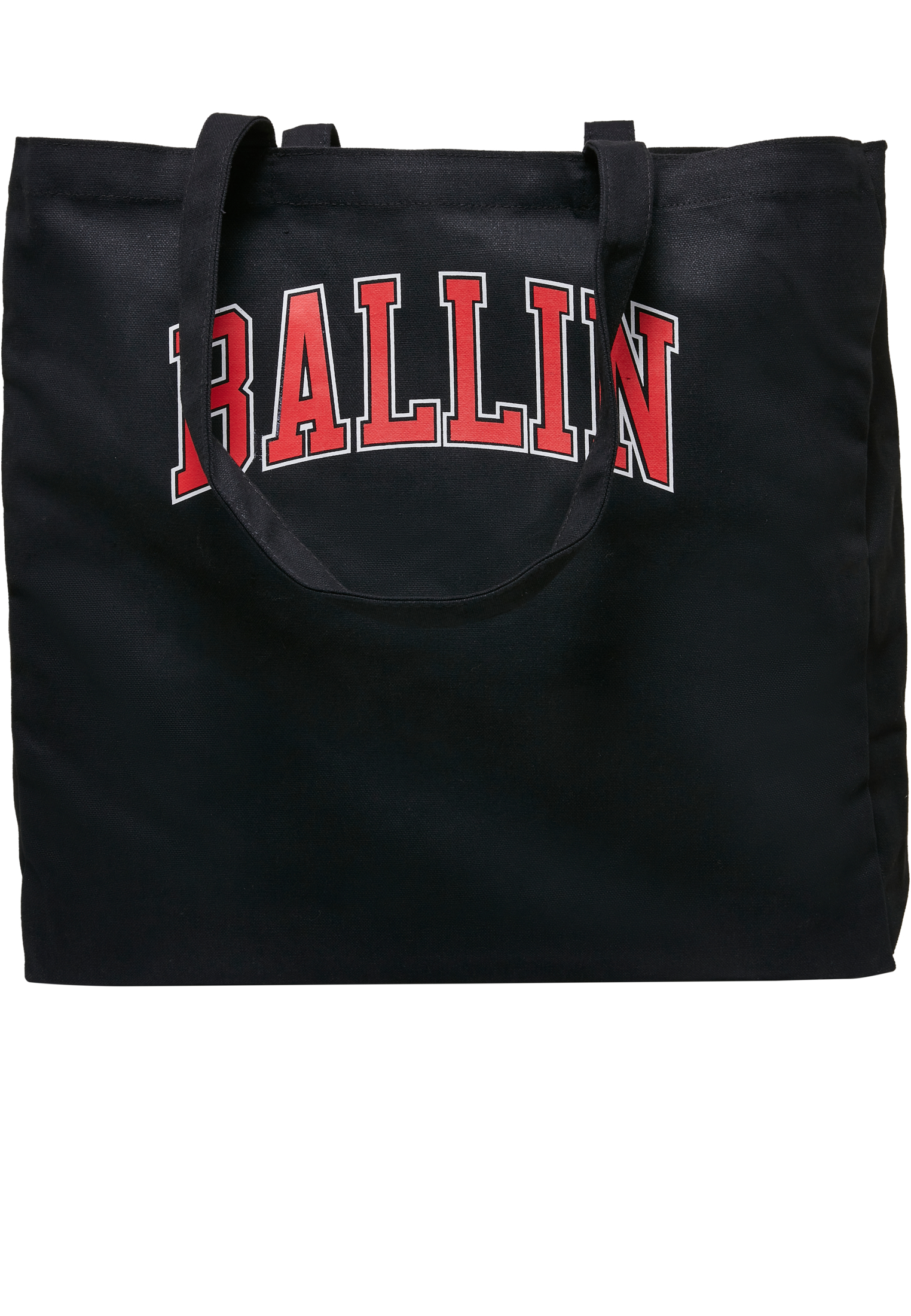 Levně Ballin Oversize plátěná taška černá