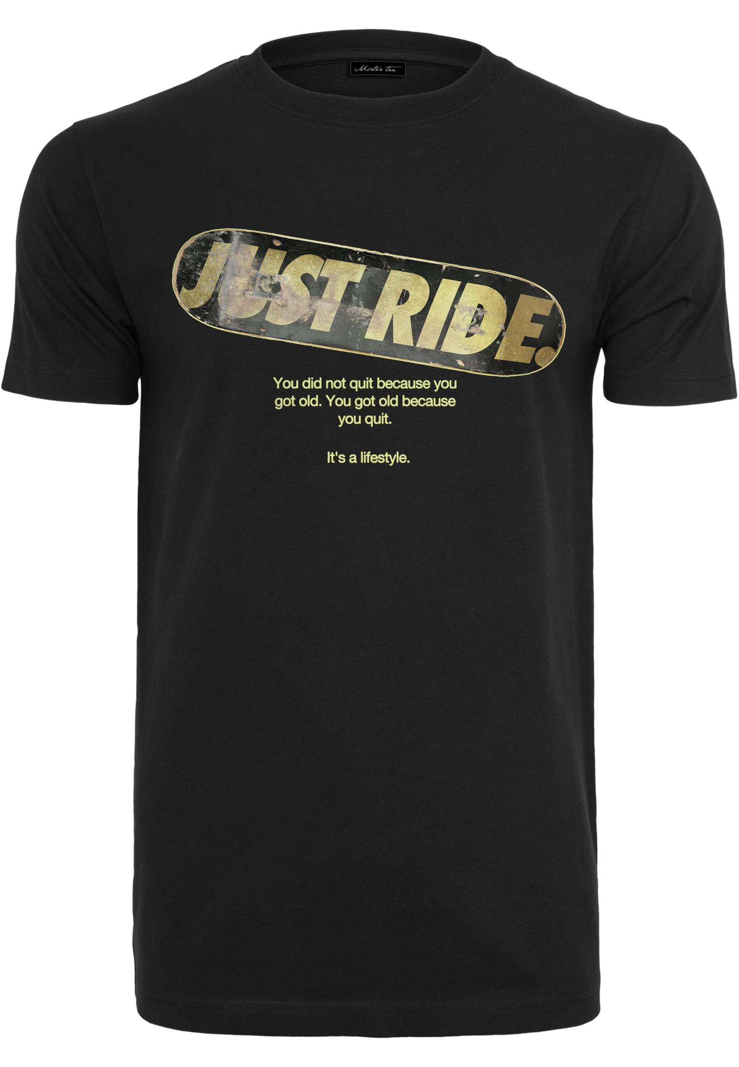 Black Just Ride T-shirt