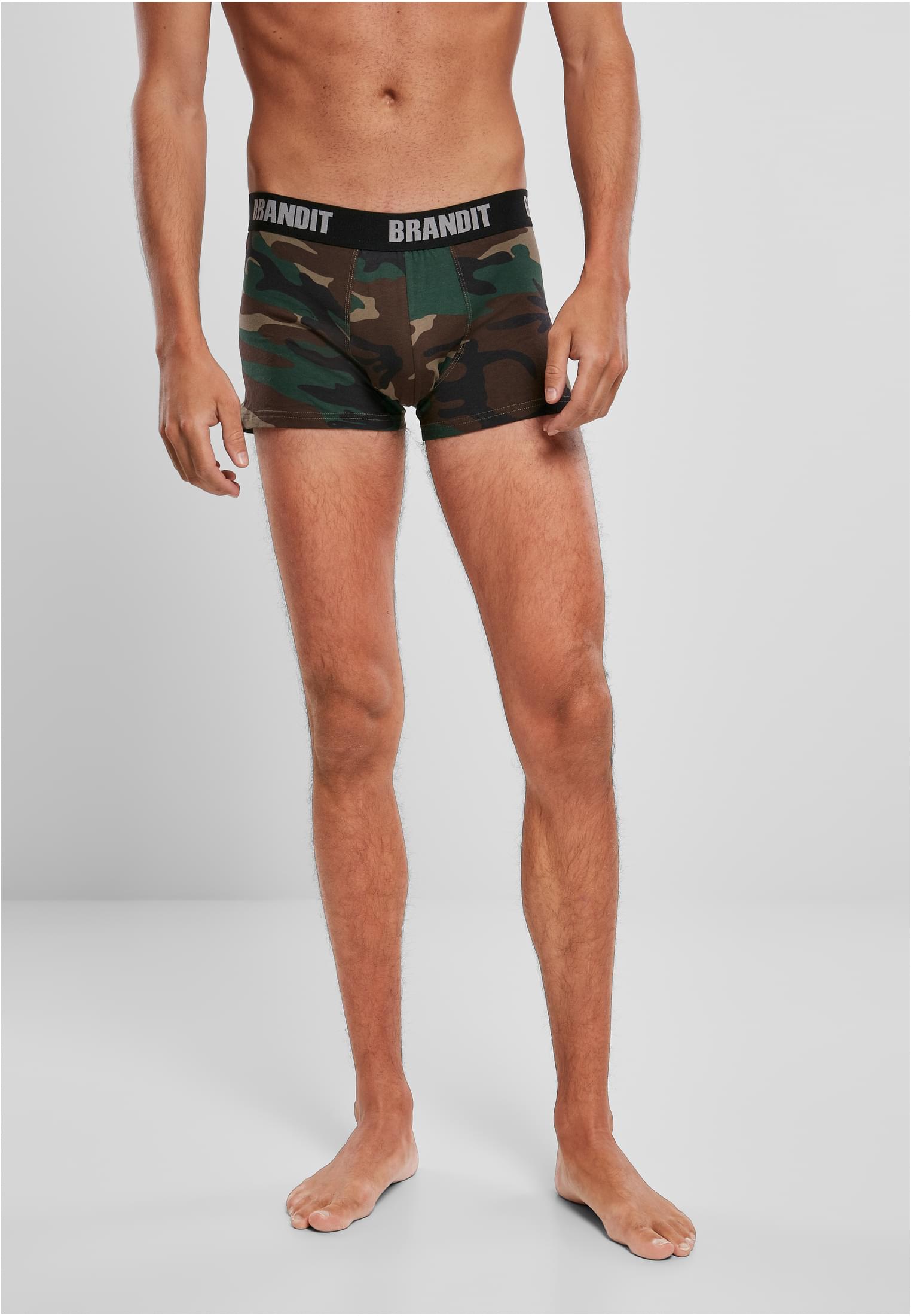 Logo 2er Pack Boxer Shorts Woodland/black