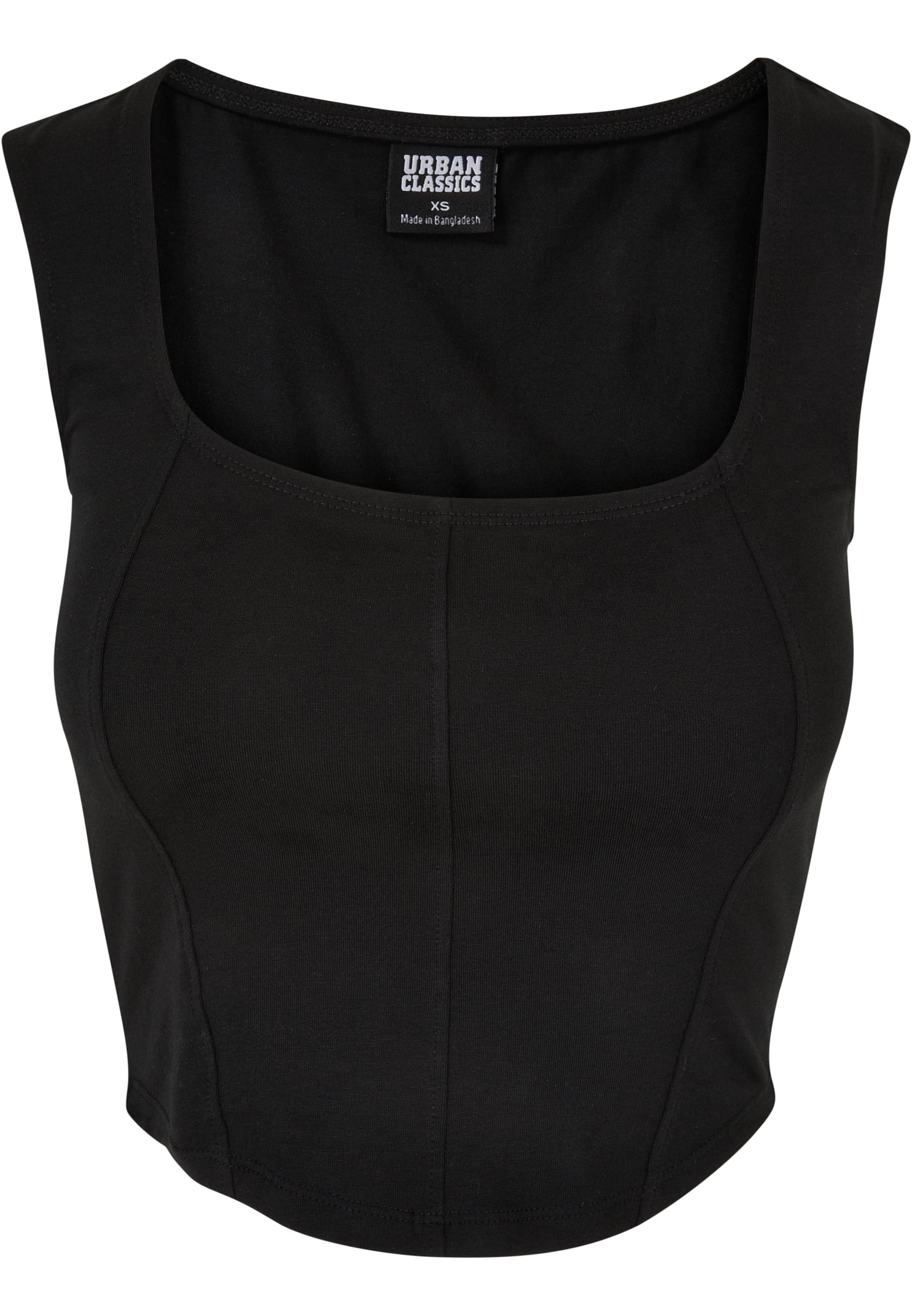 Women's Short Corsage Top Black