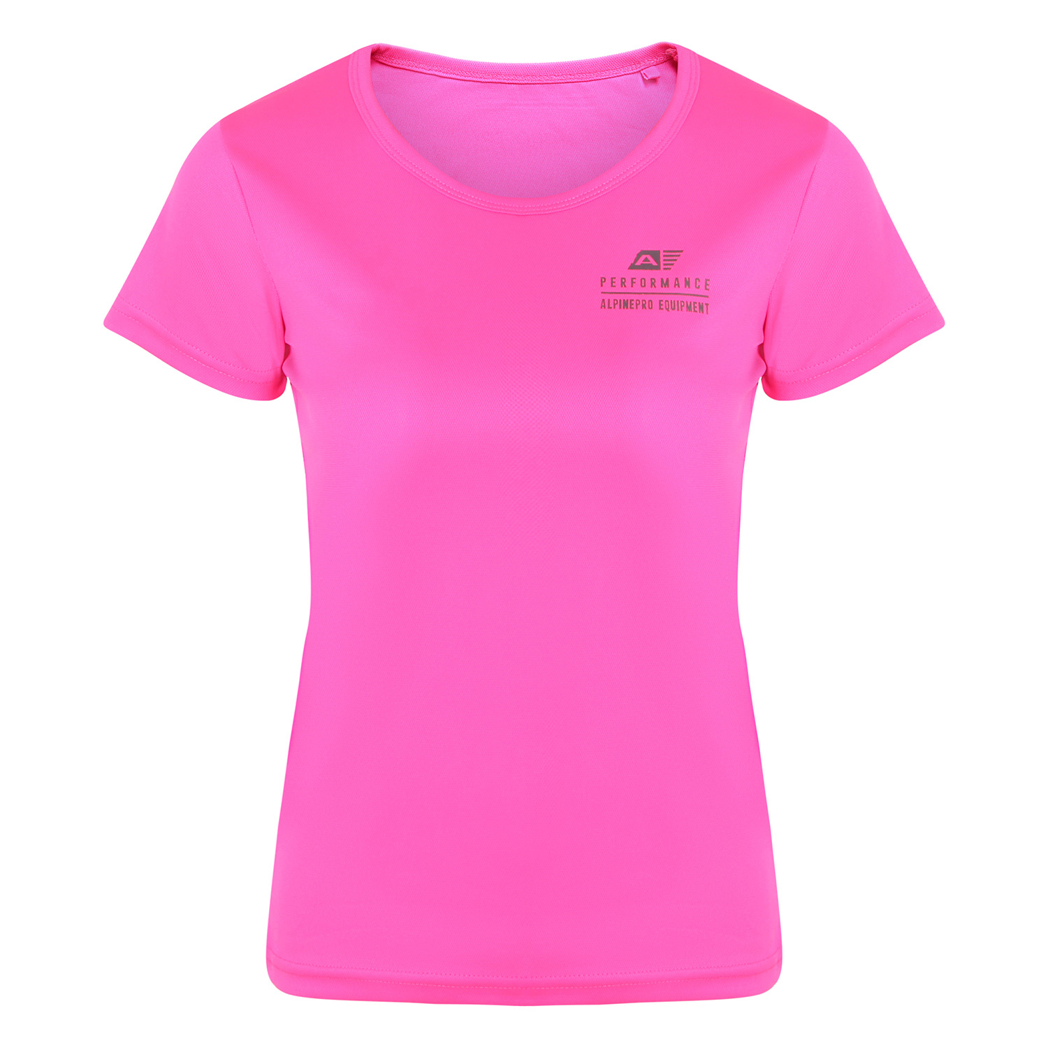 Women's Quick-drying T-shirt ALPINE PRO CLUNA Pink Glo