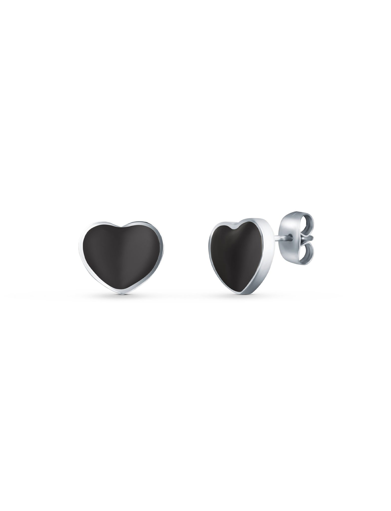 Earrings VUCH Sophie Heart Black