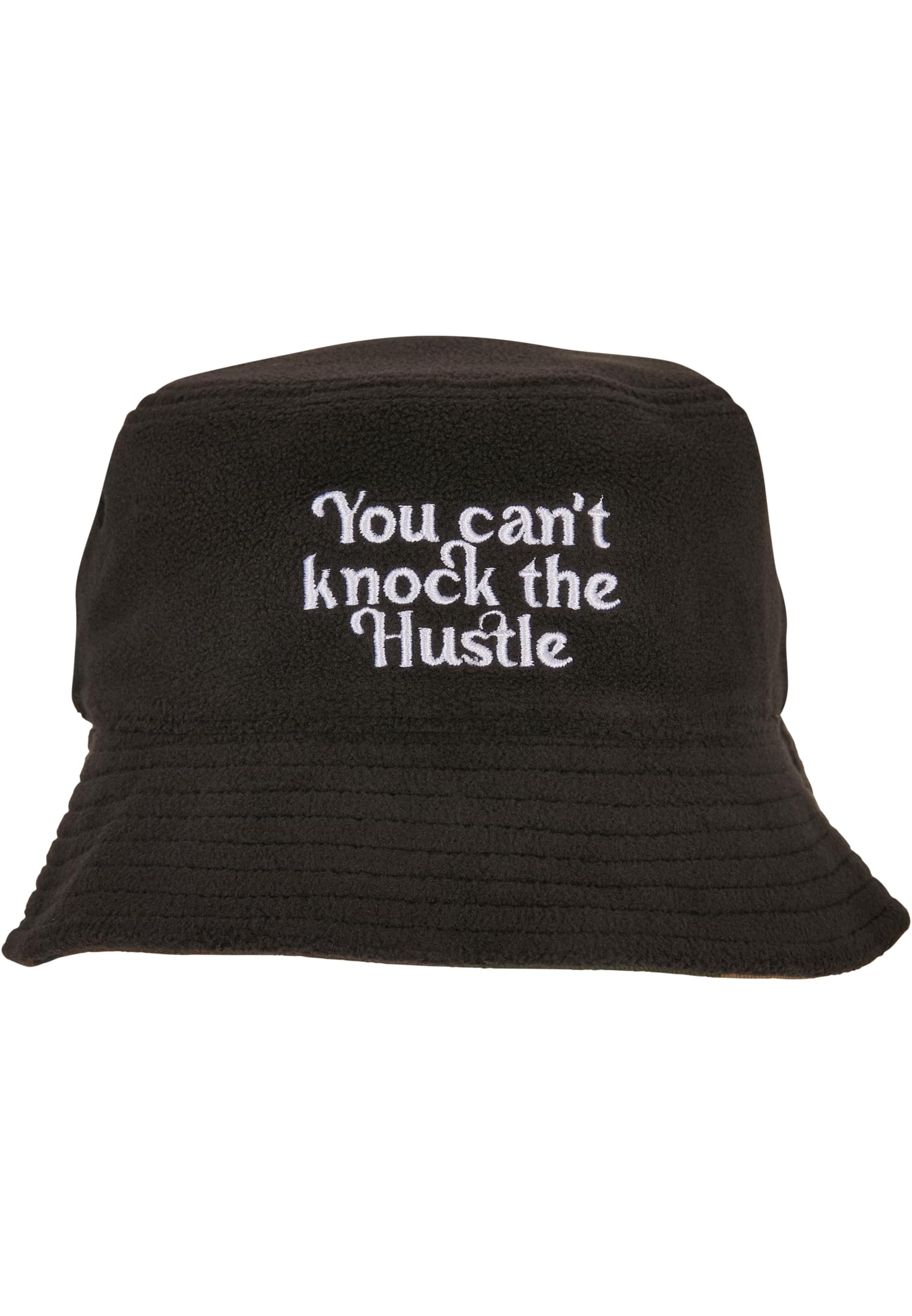 Knock the Hustle Bucket Hat woodland/black