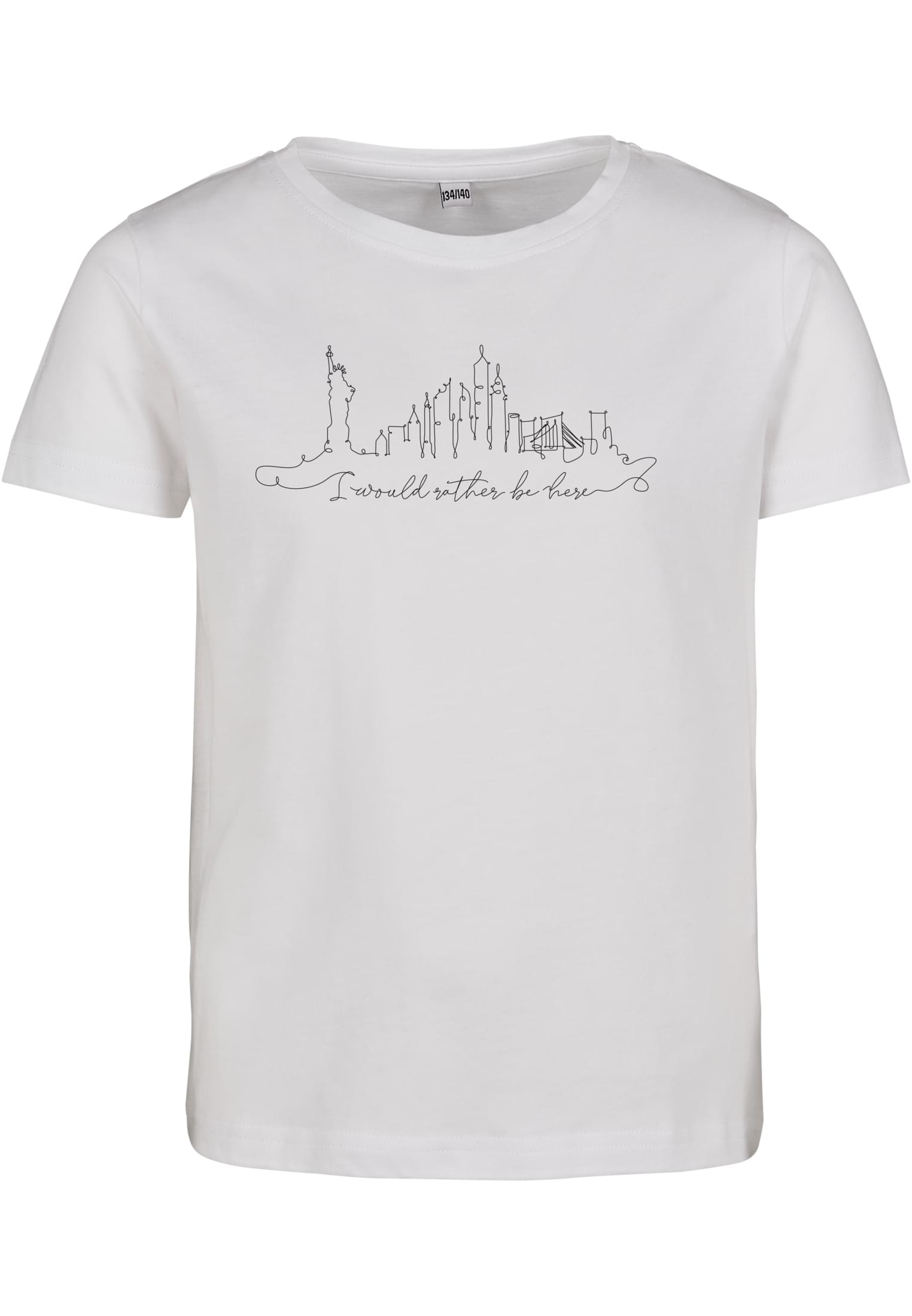 Kids want to be here t-shirt white