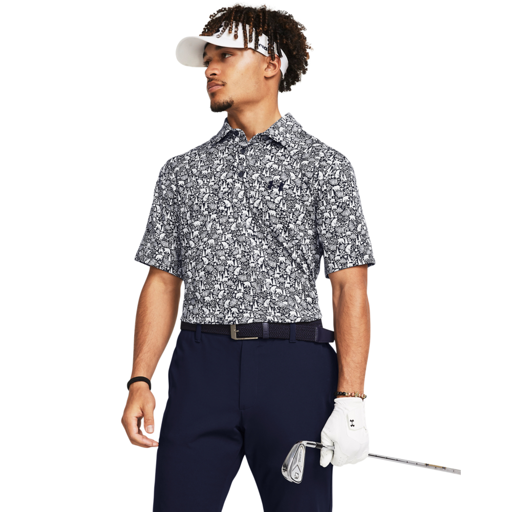 Under Armour Playoff 3.0 Printed Polo T-shirt