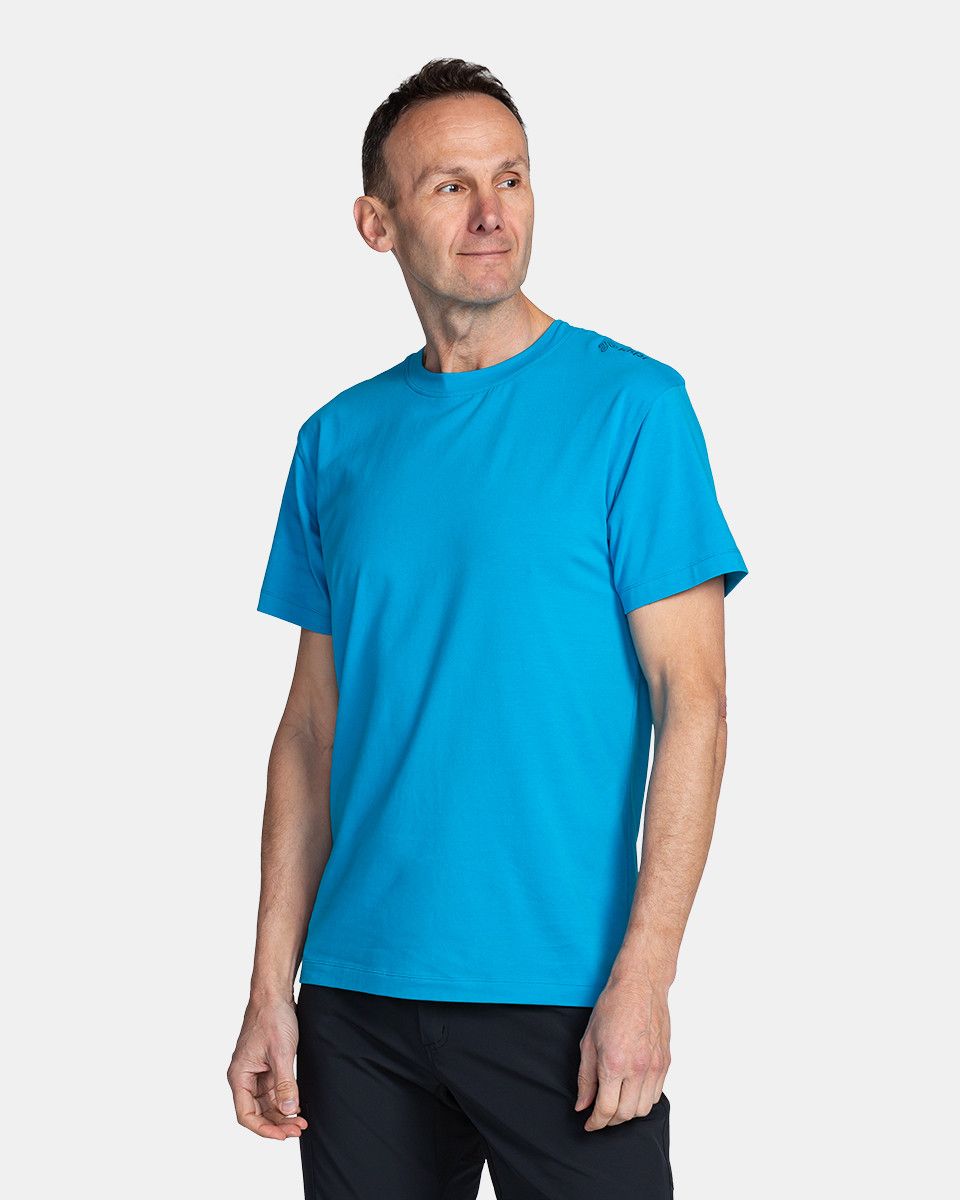 Levně Pánské bavlněné triko Kilpi PROMO-M Modrá