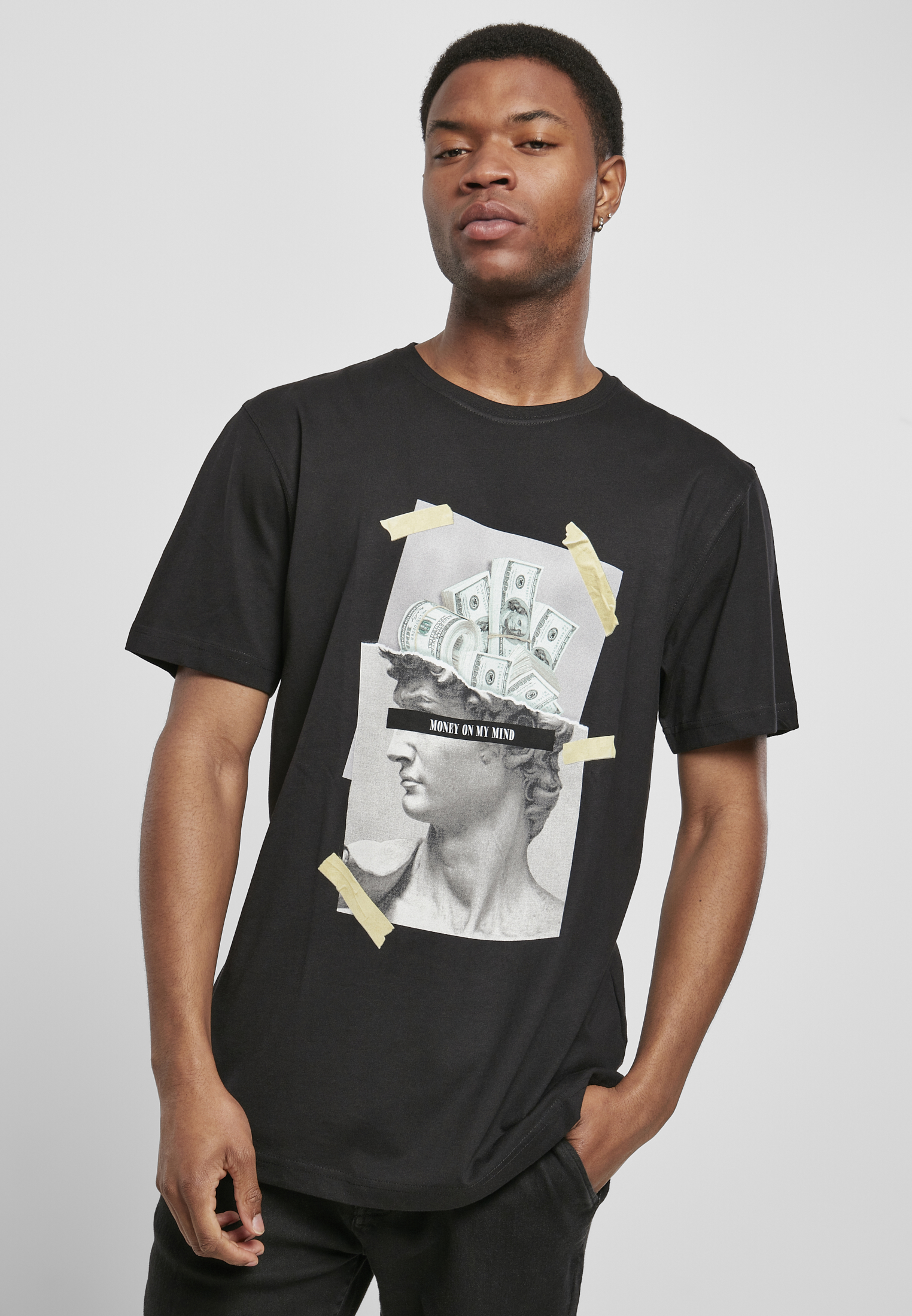 Men's T-shirt WL Dollar Mind black/mc