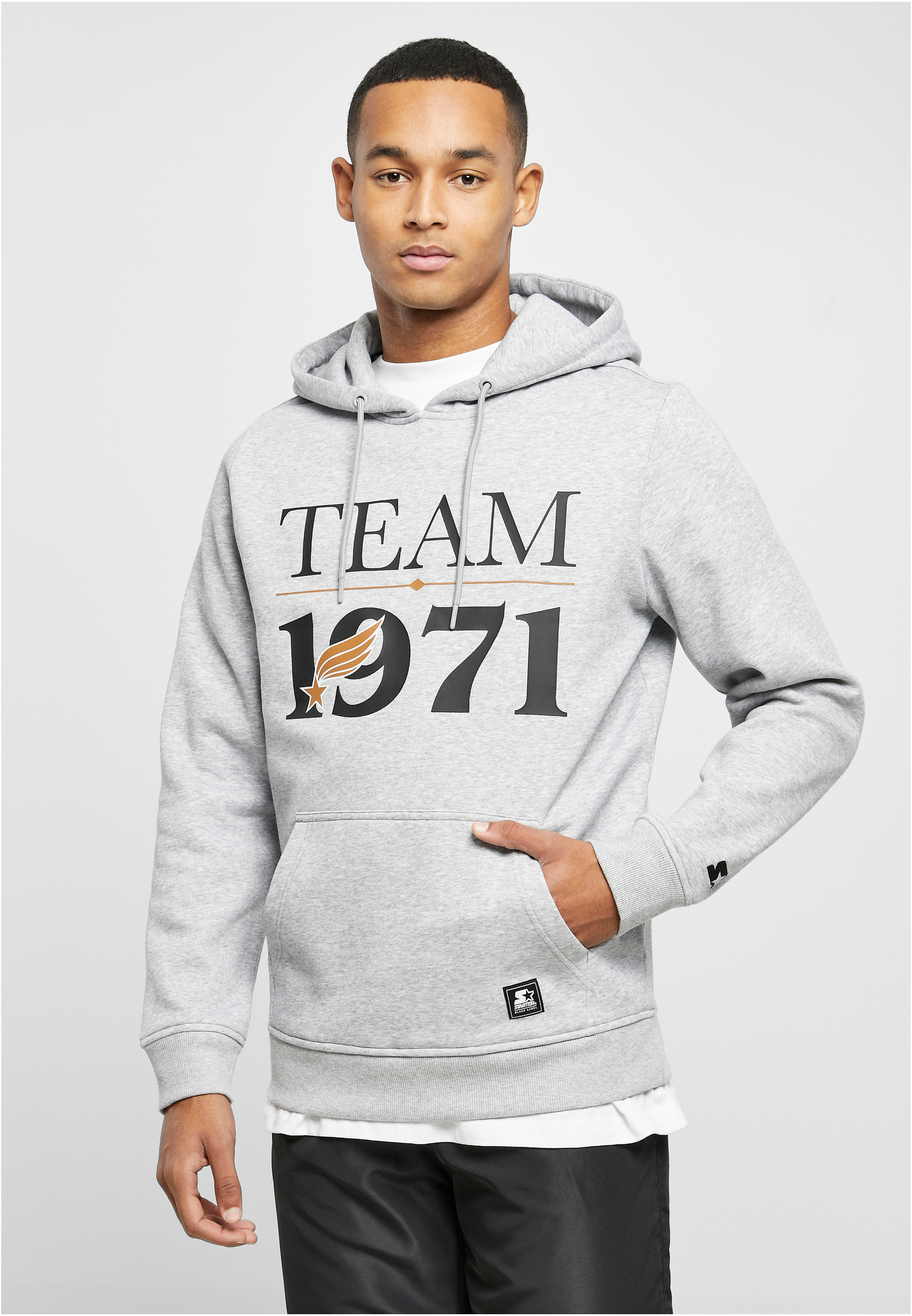 Starter Team 1971 Hoody Heathergrey