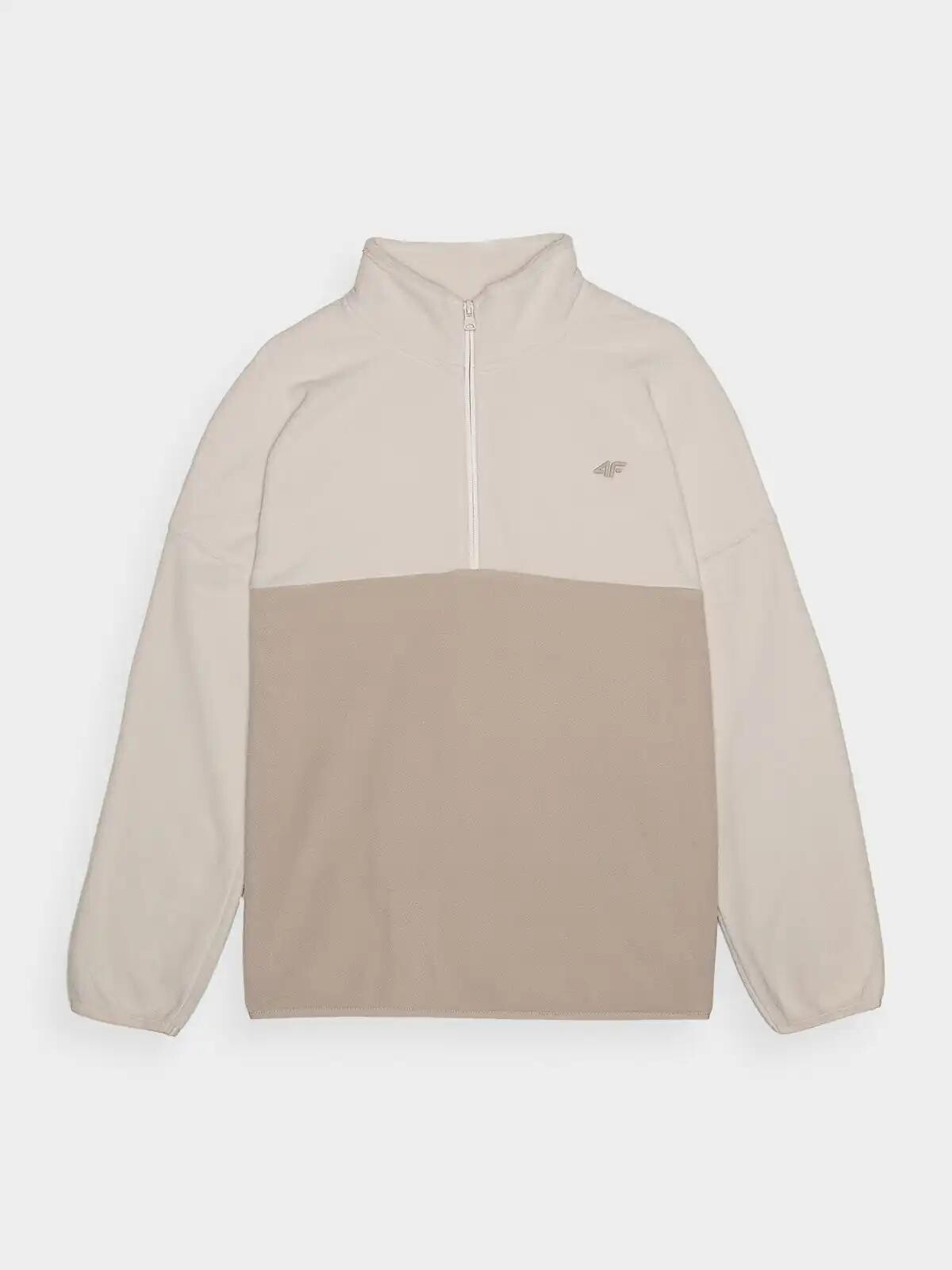 Women's fleece sweatshirt 4F