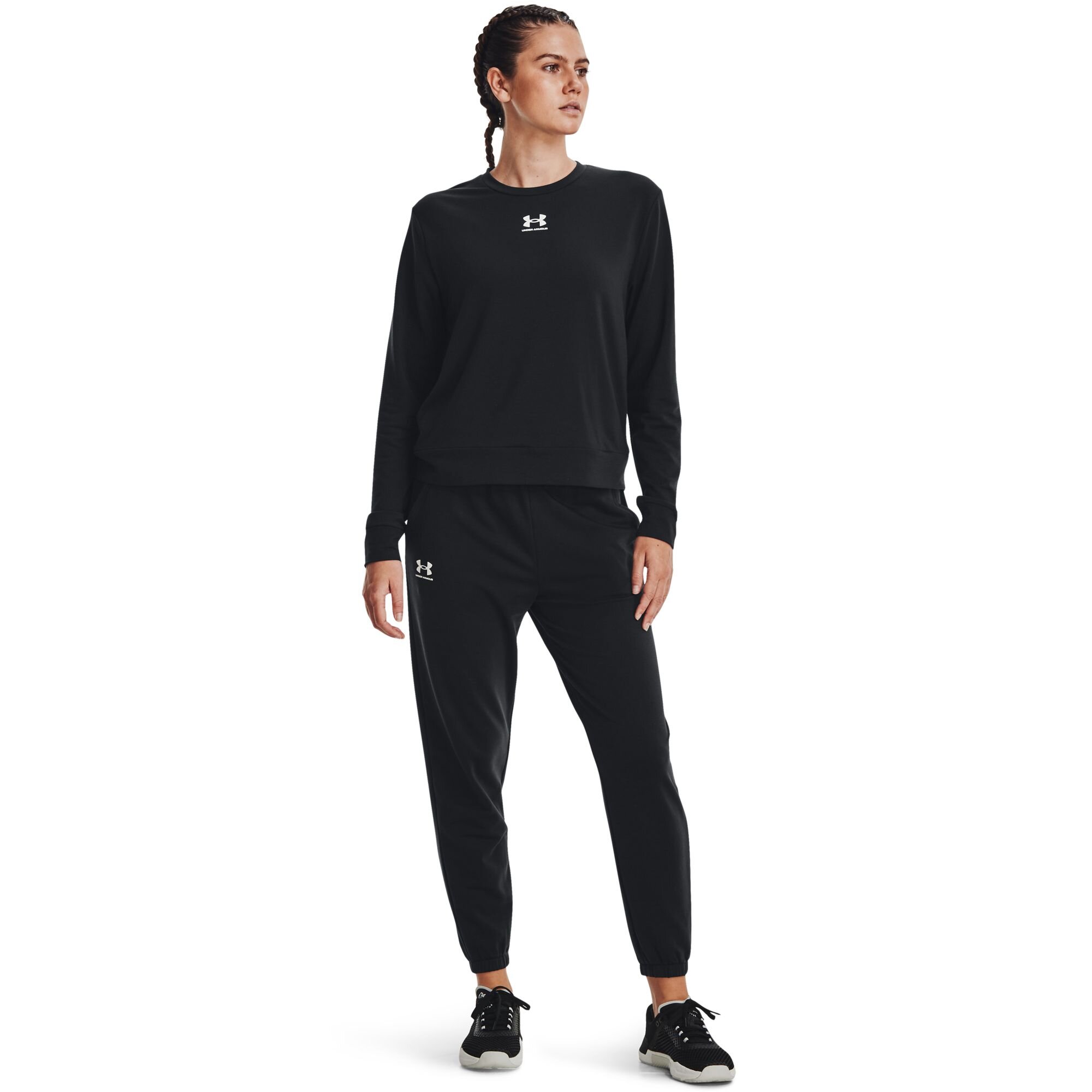 Women's terry sweatshirt Under Armour Rival Terry Crew