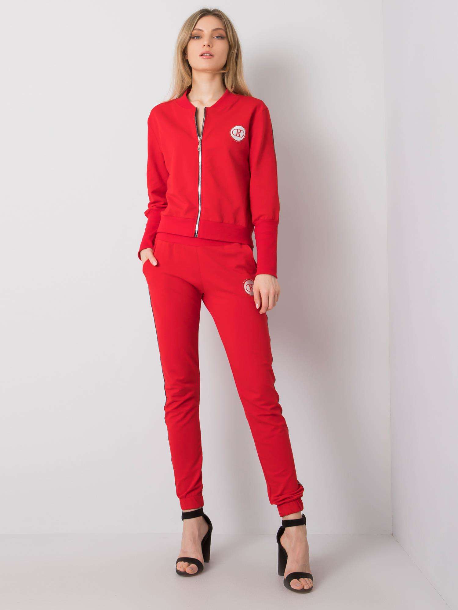 Women's Red Cotton Set