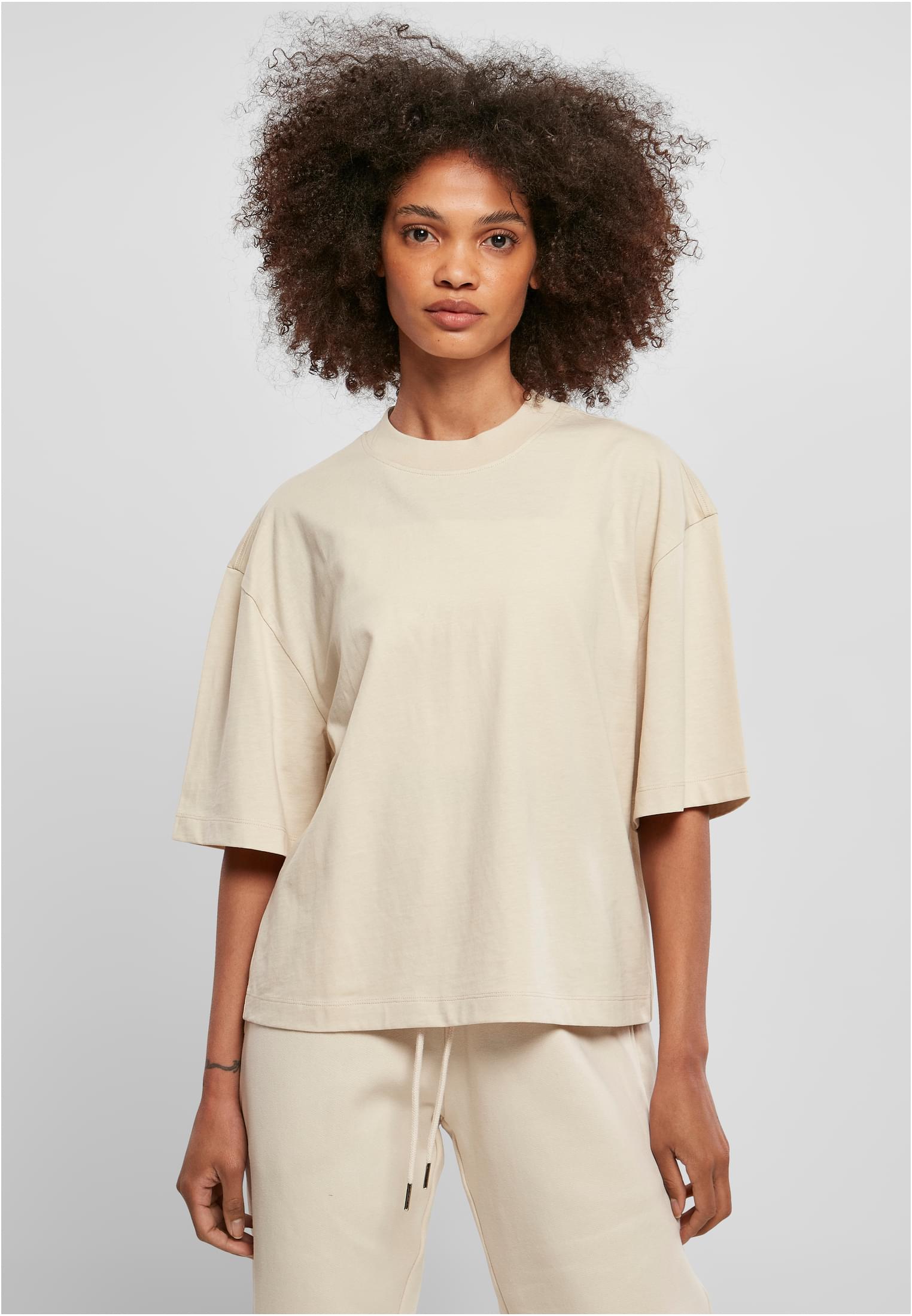 Women's Organic Oversized Soft Seagrass T-Shirt