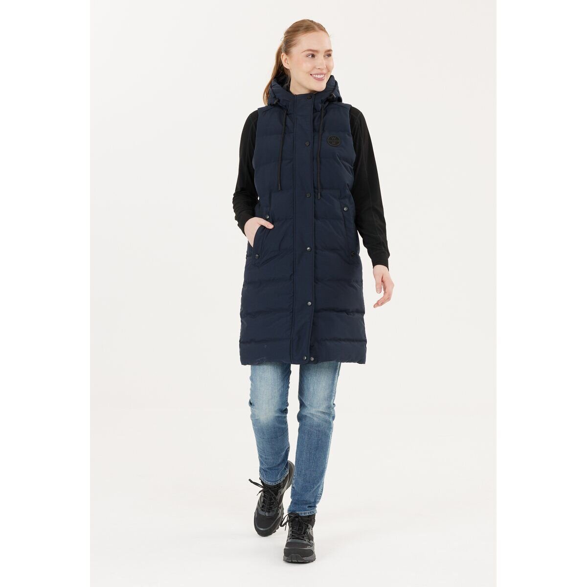 Women's Weather Report Chief W Long Puffer Vest