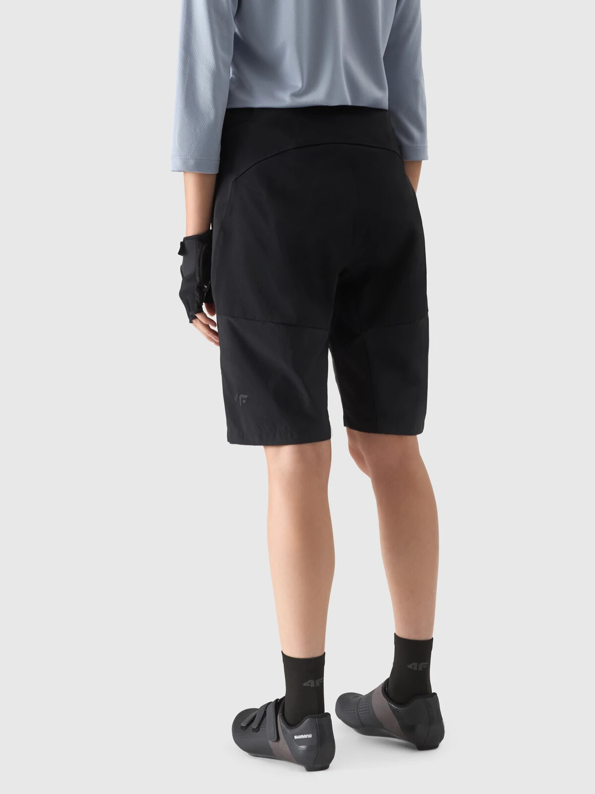 Women's 4F Cycling Shorts - Black