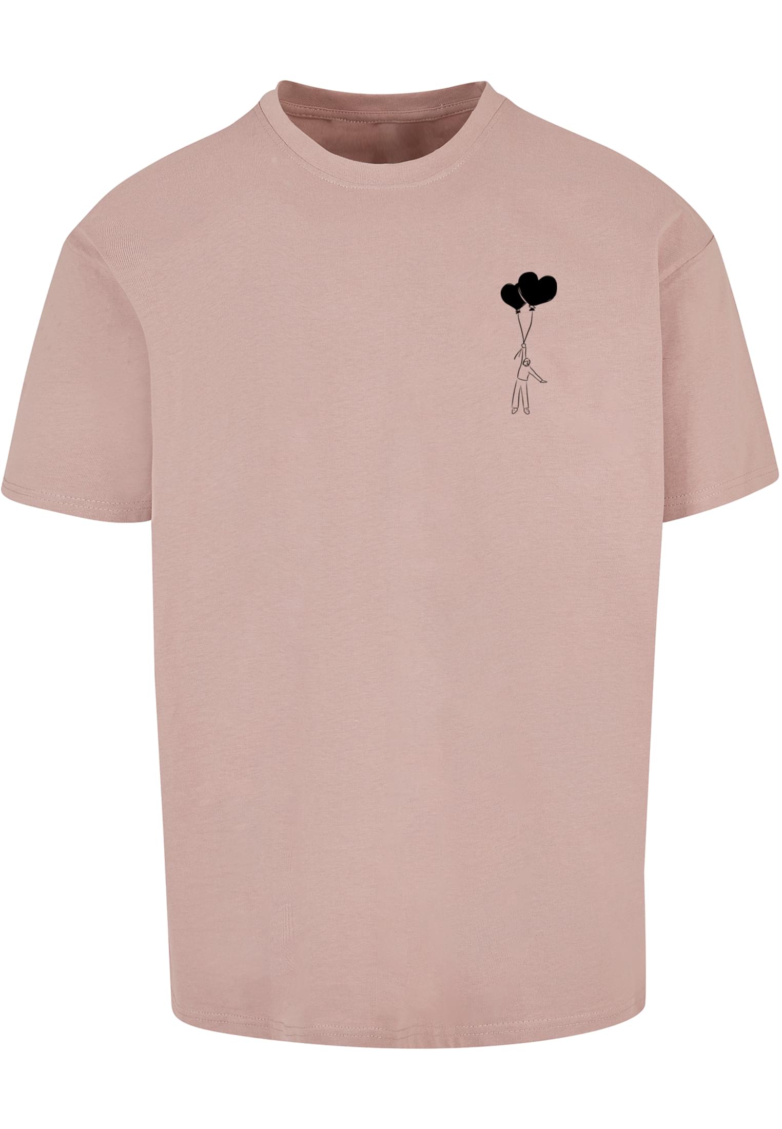 Men's T-shirt Love In The Air Pink