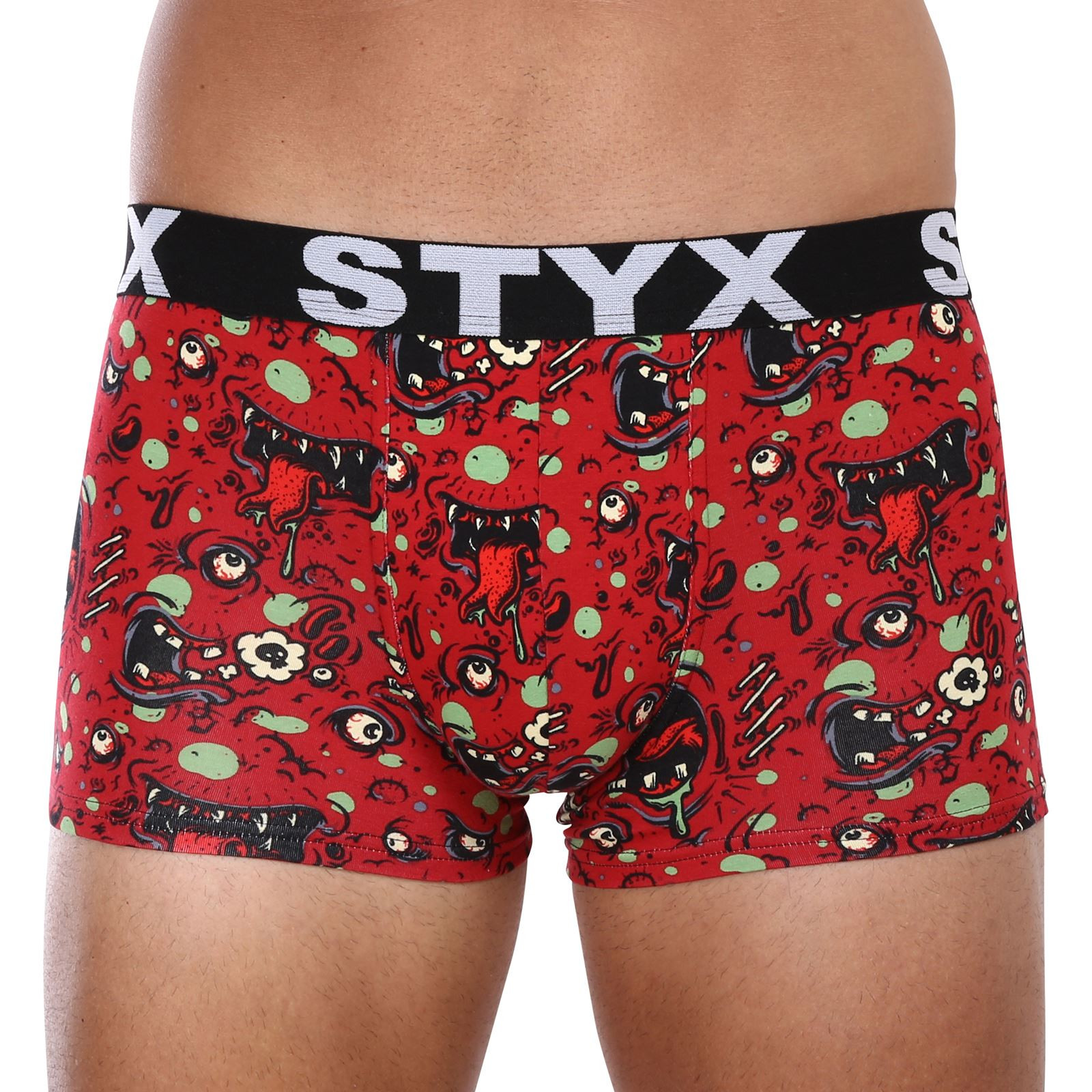 Men's Boxers Styx Art Sports Rubber Zombie