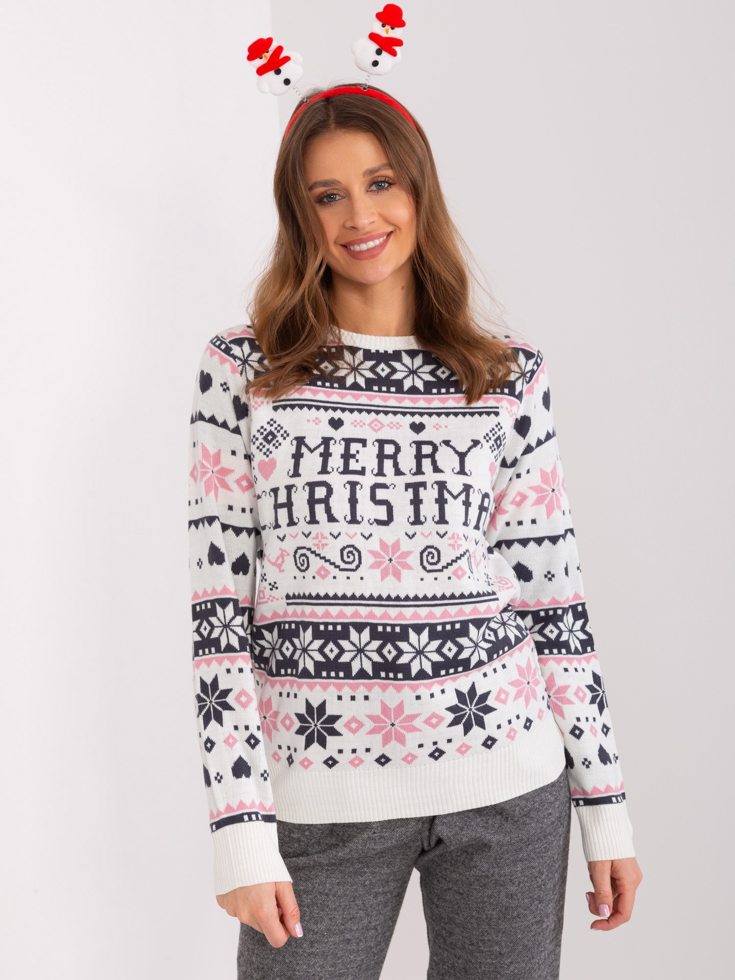 Sweater-D90057AB90883A-white-pink