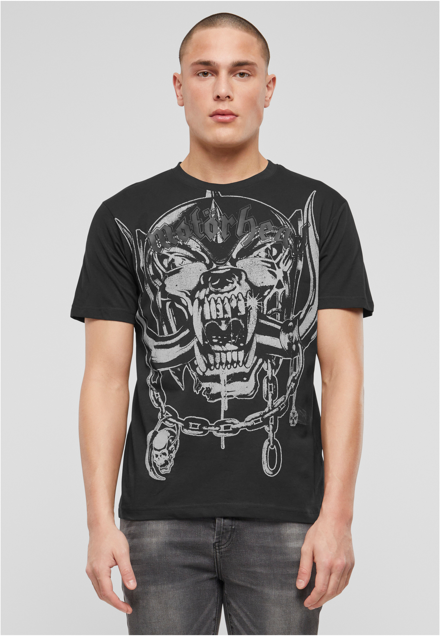 Levně Motörhead T-Shirt Warpig Print černá