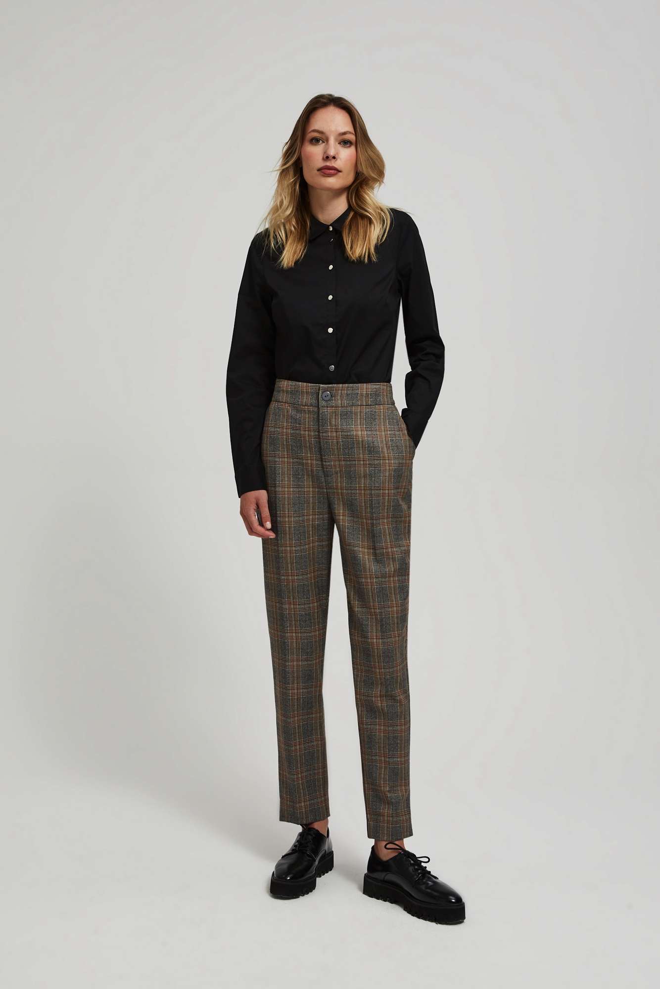 Plaid trousers