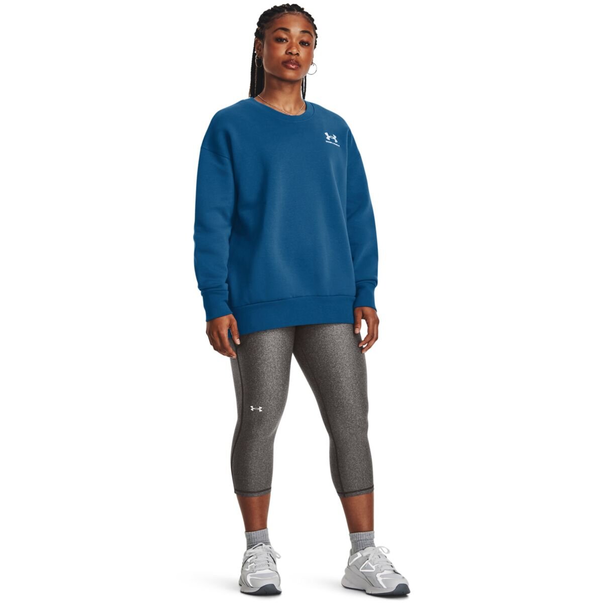 Women's oversized sweatshirt Under Armour Essential Flc OS Crew
