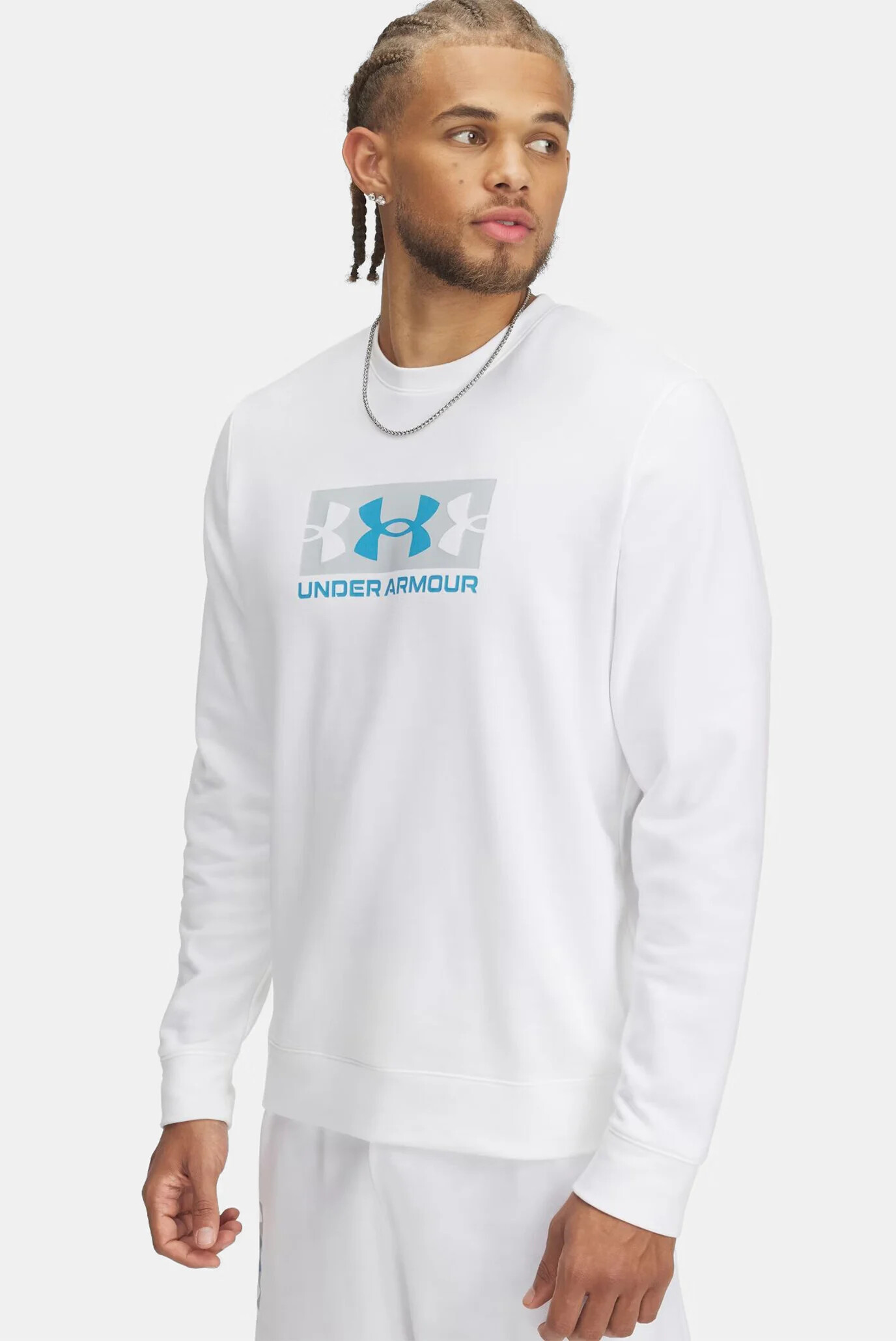 Men&#039;s Under Armour Rival Terry Logo Crew Sweatshirt