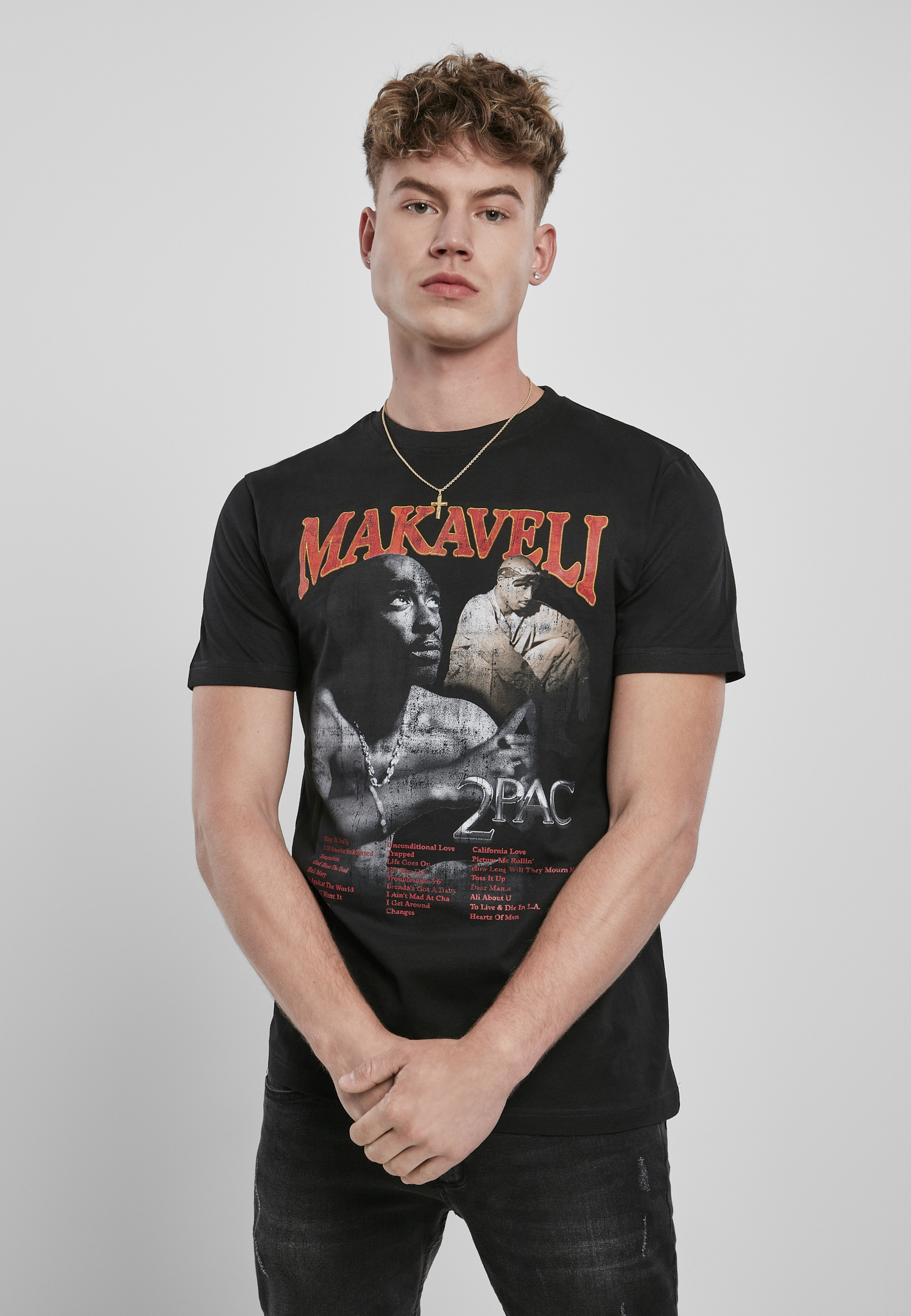 Tupac Makaveli Black T-Shirt