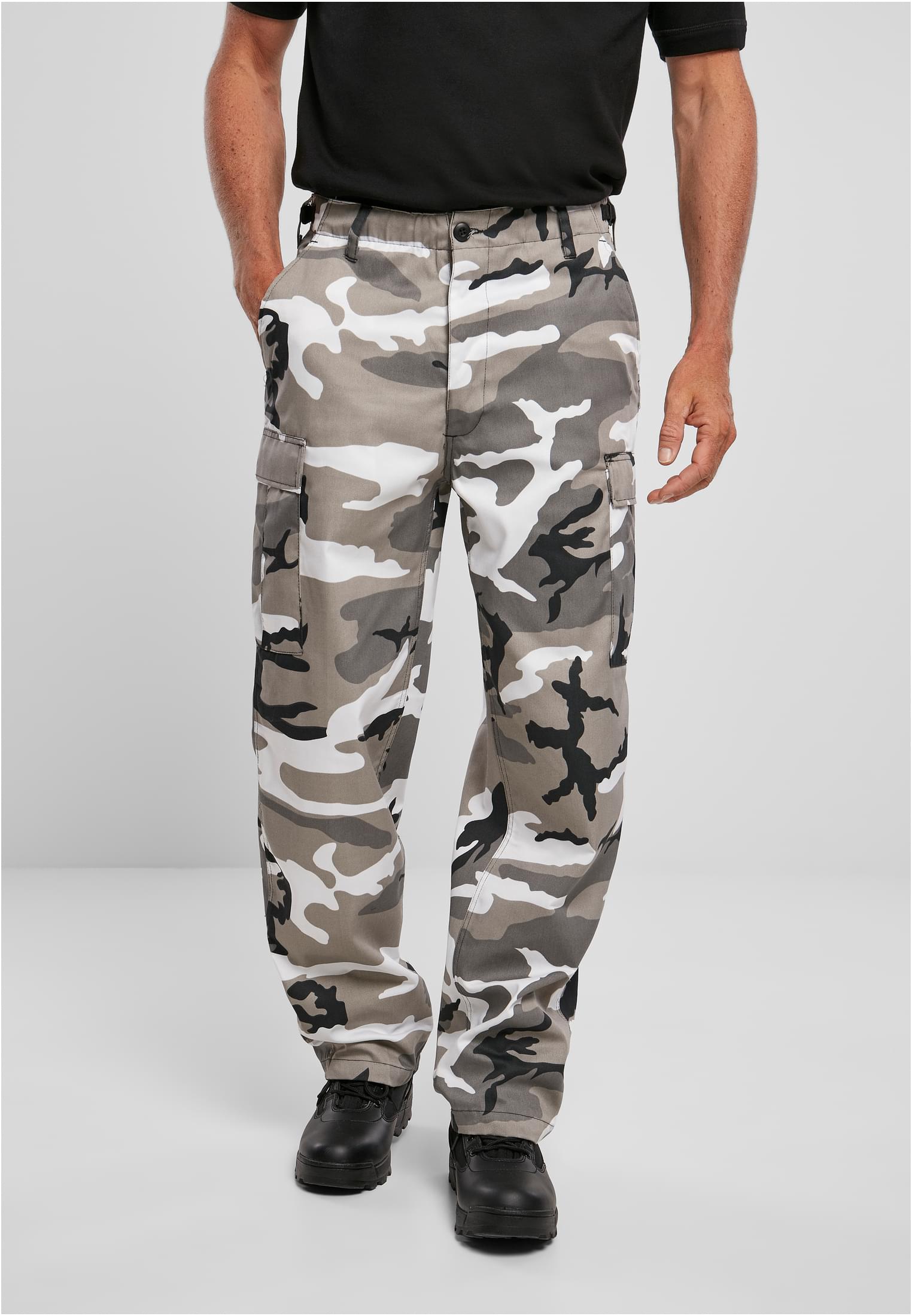 Herren Hose Urban Classics Snowcamo