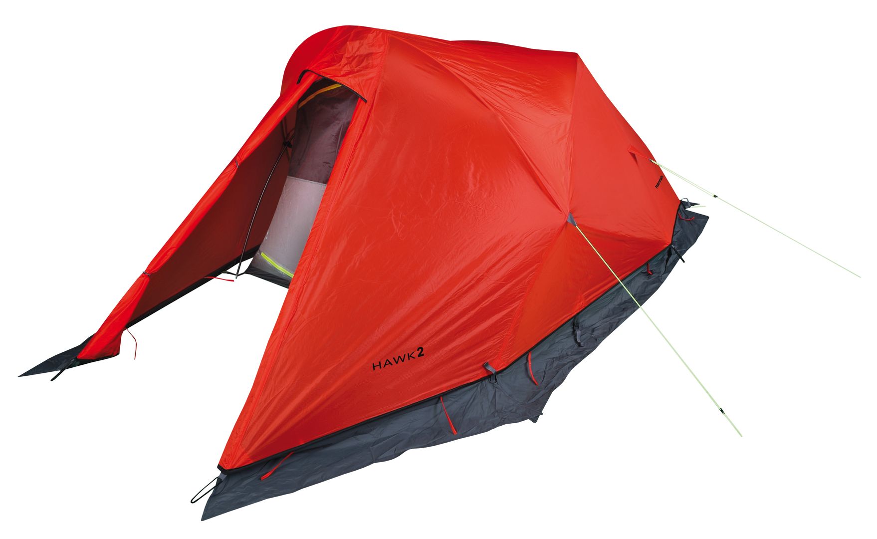 Hannah HAWK 2 SNOW Mandarin Red II Ultralight Stable Tent