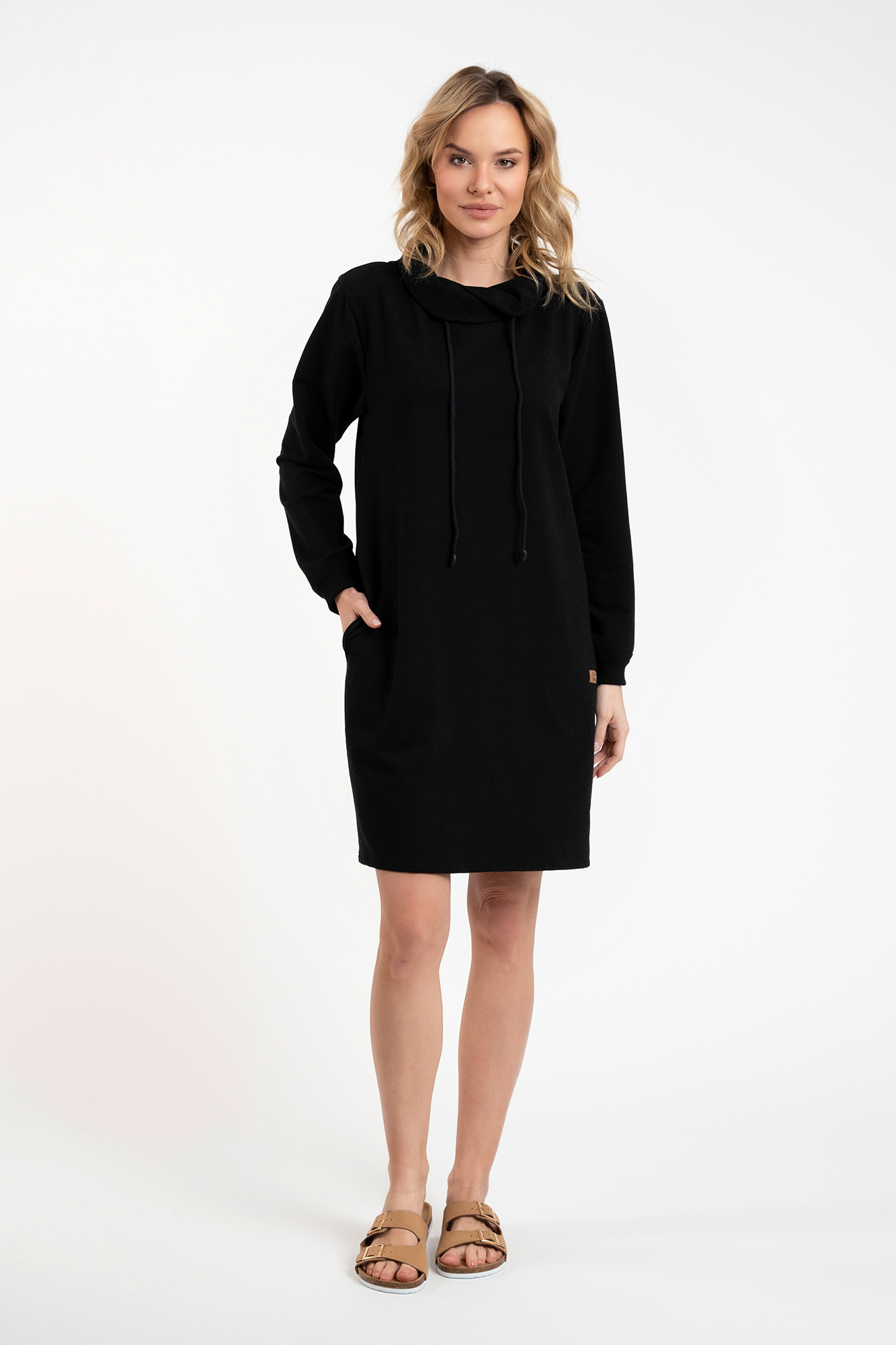 Women's long-sleeved tunic Malmo - black
