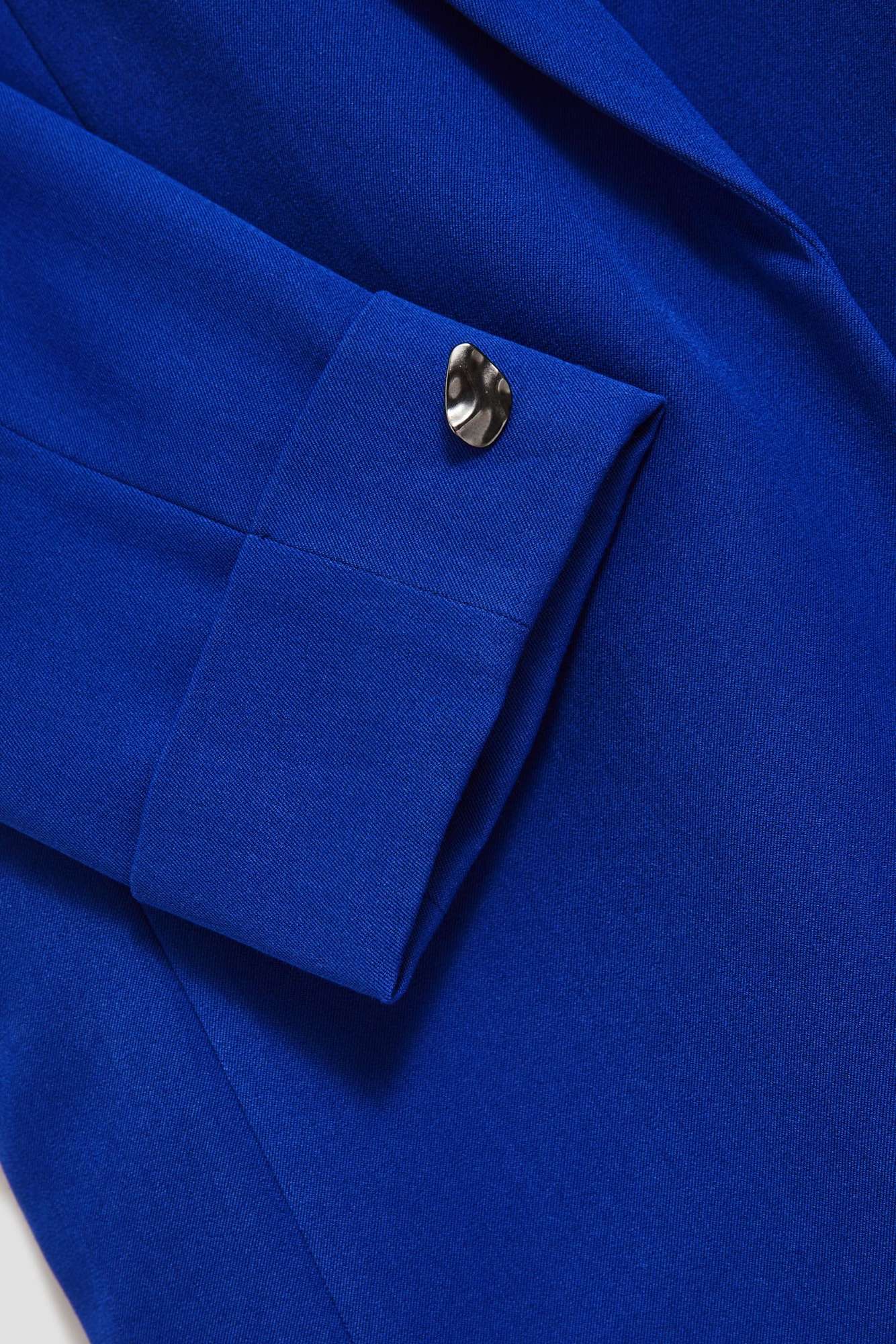 Marisse Smooth Jacket With 3/4 Sleeves, Blue