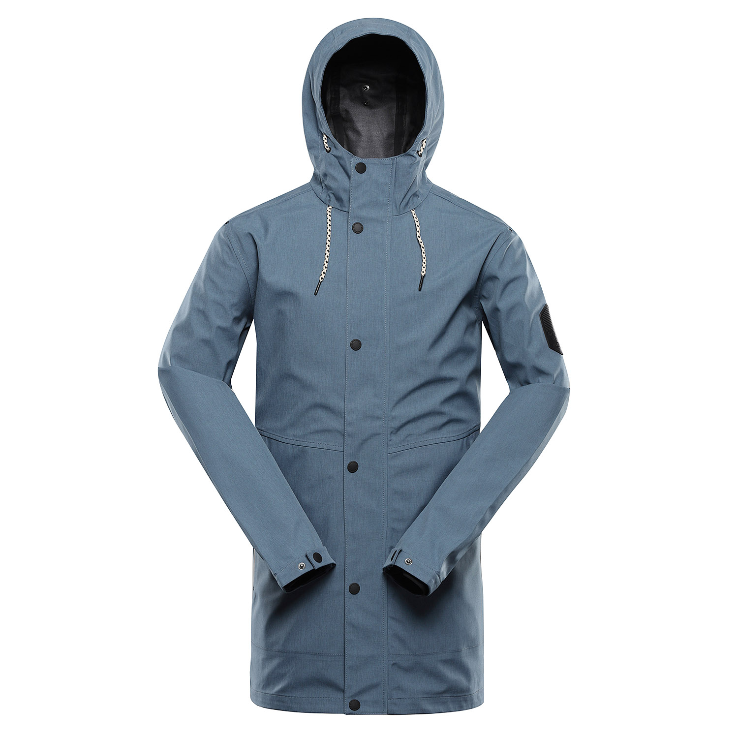Men's waterproof coat with ptx membrane ALPINE PRO PERFET blue mirage