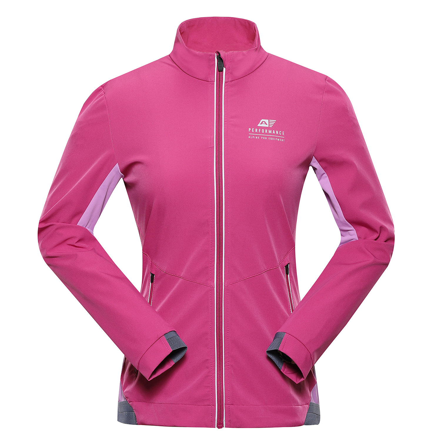 Women's Softshell Jacket ALPINE PRO TYCHA Fuchsia Red