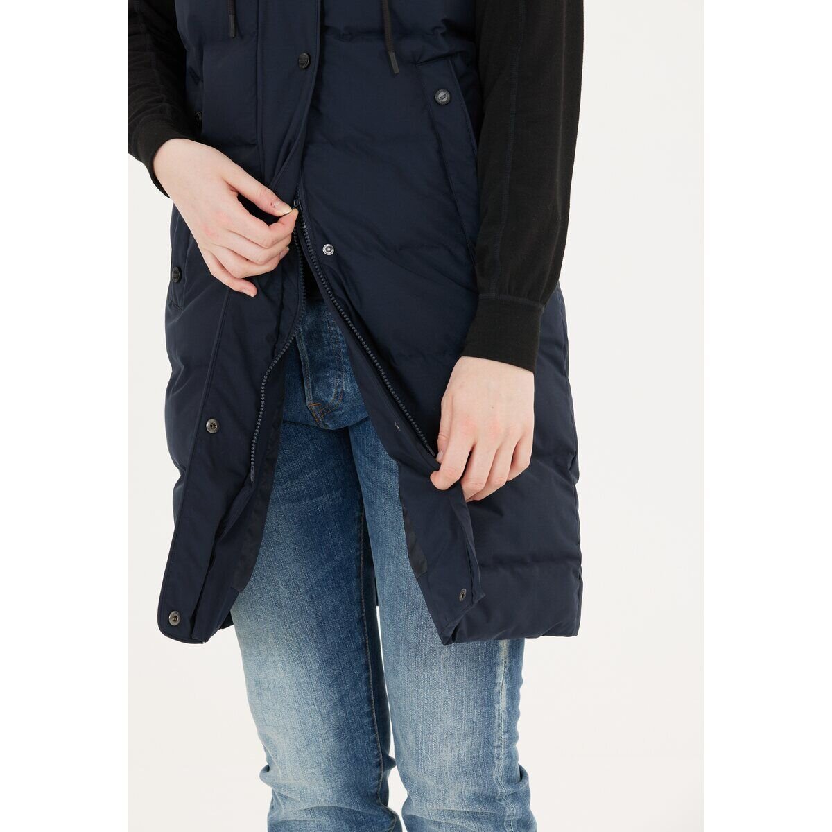 Women's Weather Report Chief W Long Puffer Vest