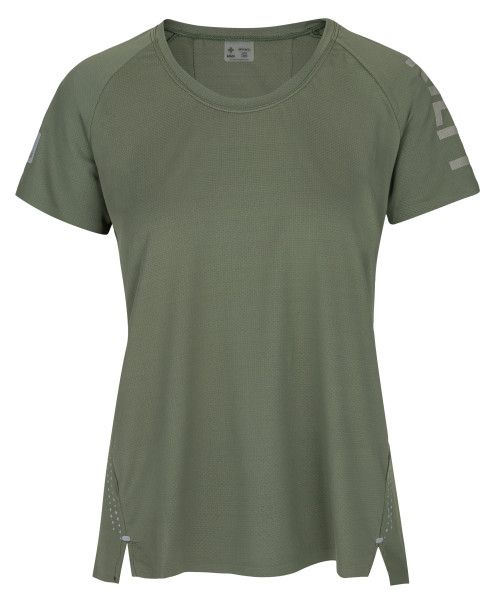 Women's functional T-shirt KILPI LIMED-W khaki