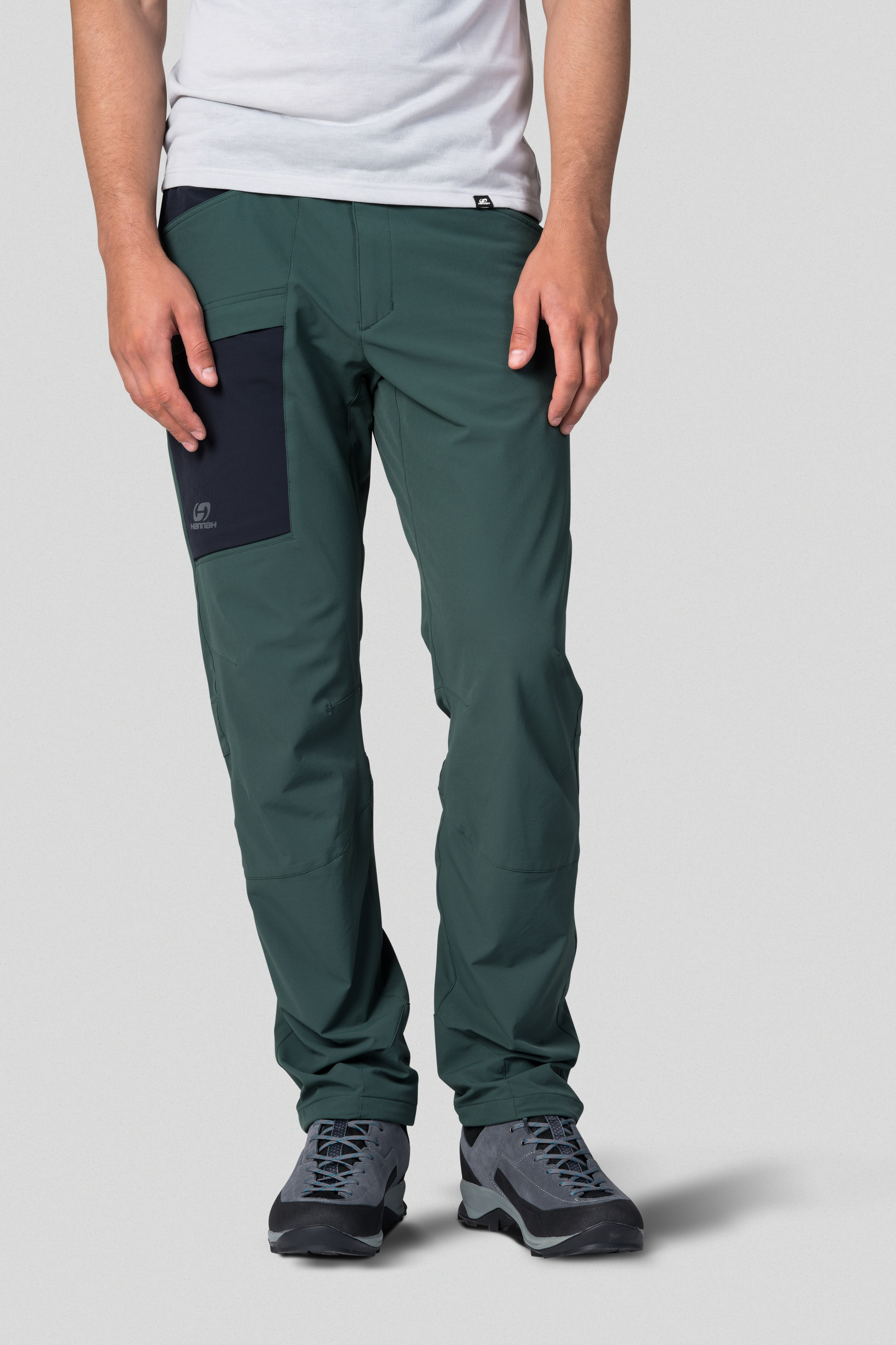 Men&#039;s trousers Hannah VARDEN green gables/anthracite