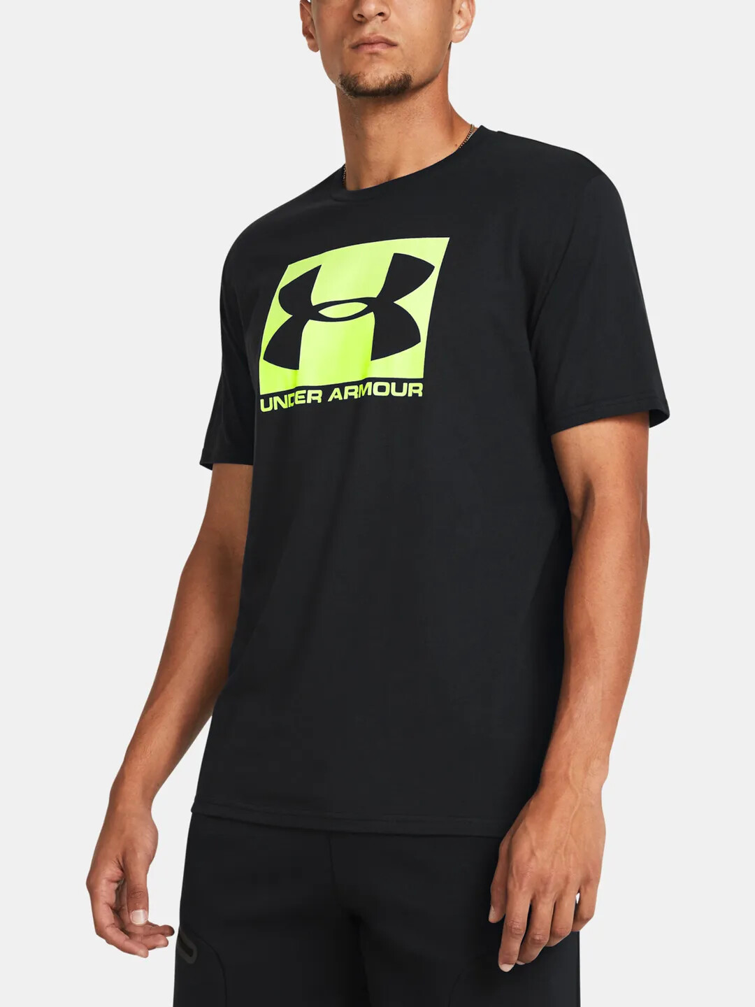 Under Armour UA BOXED SPORTSTYLE SS T-shirt - Black