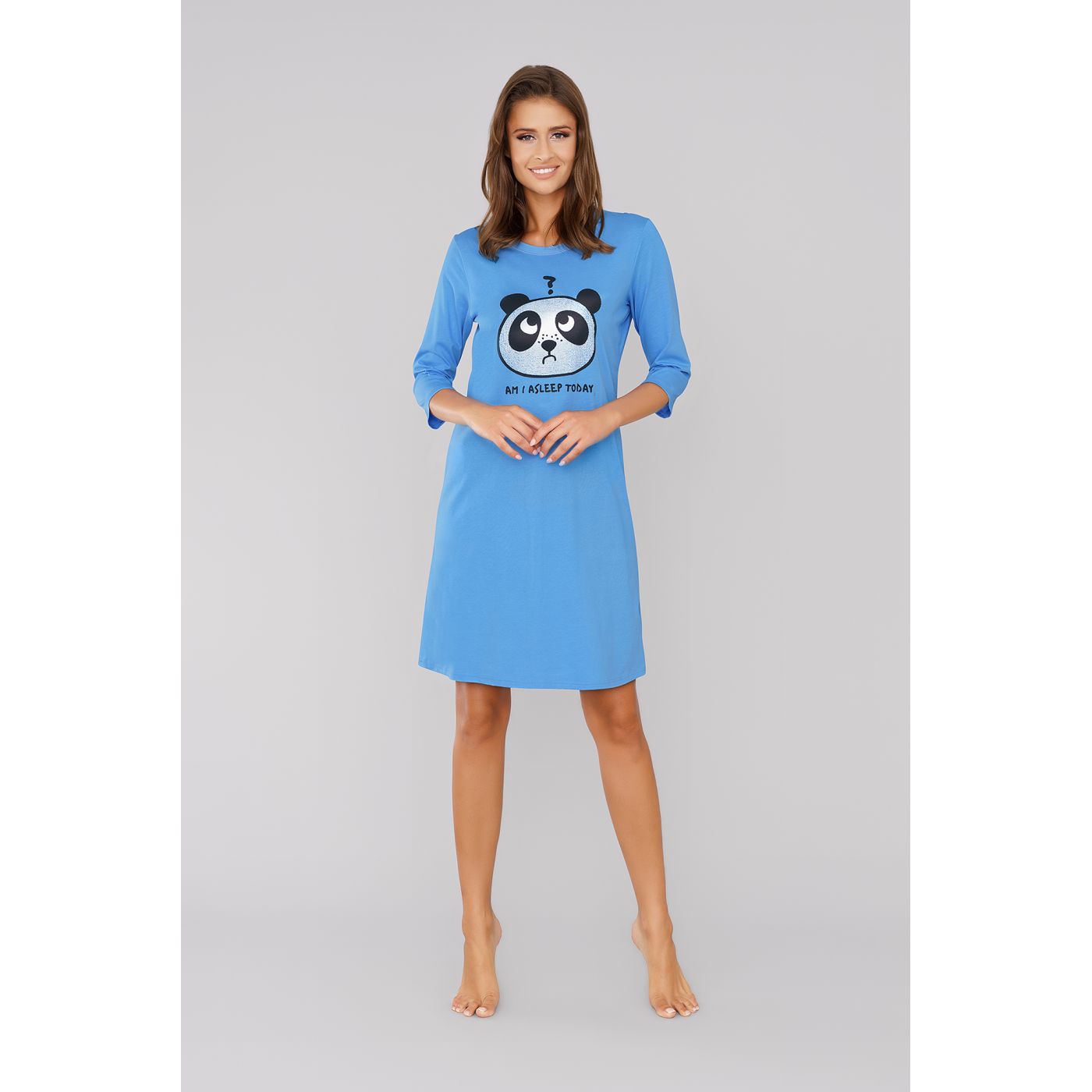 Women's Shirt Kama 3/4 Sleeve - Blue