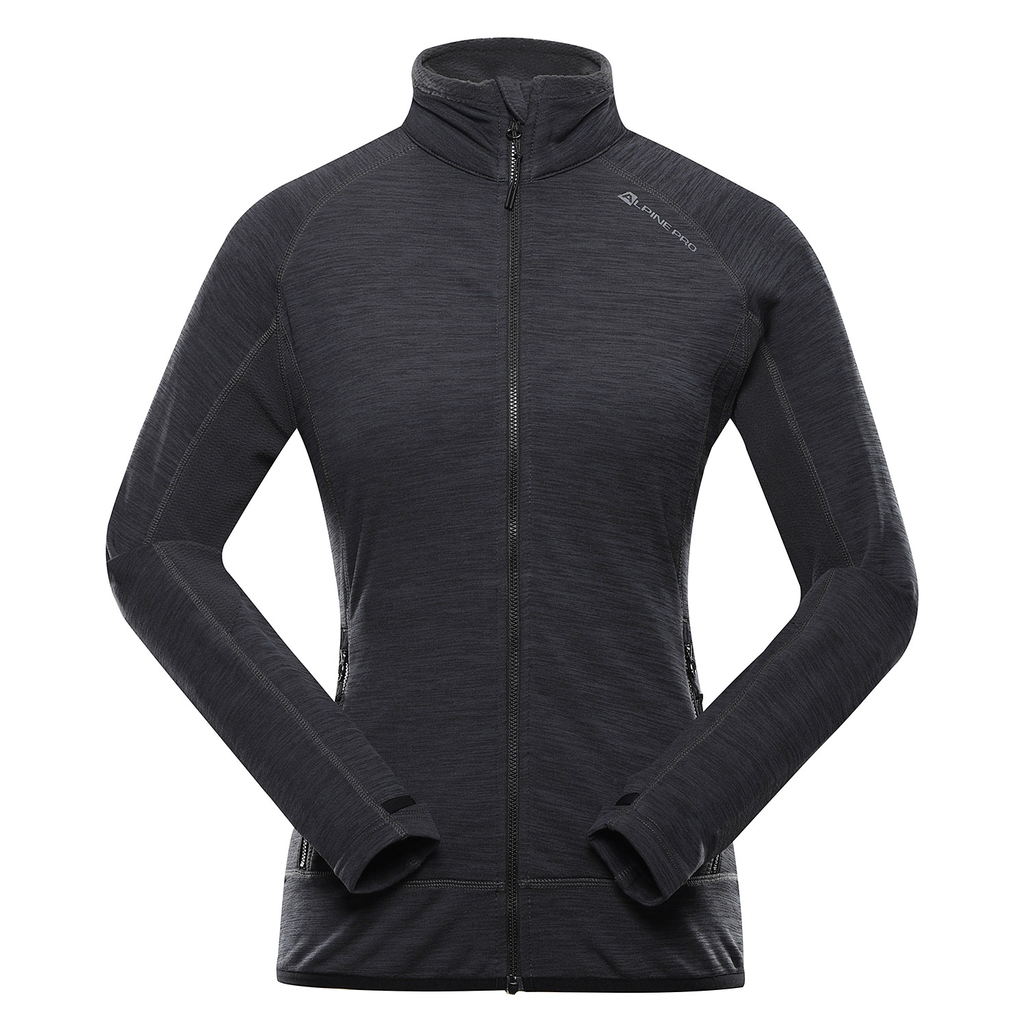 Women's Quick-drying Sweatshirt ALPINE PRO ONNECA Black