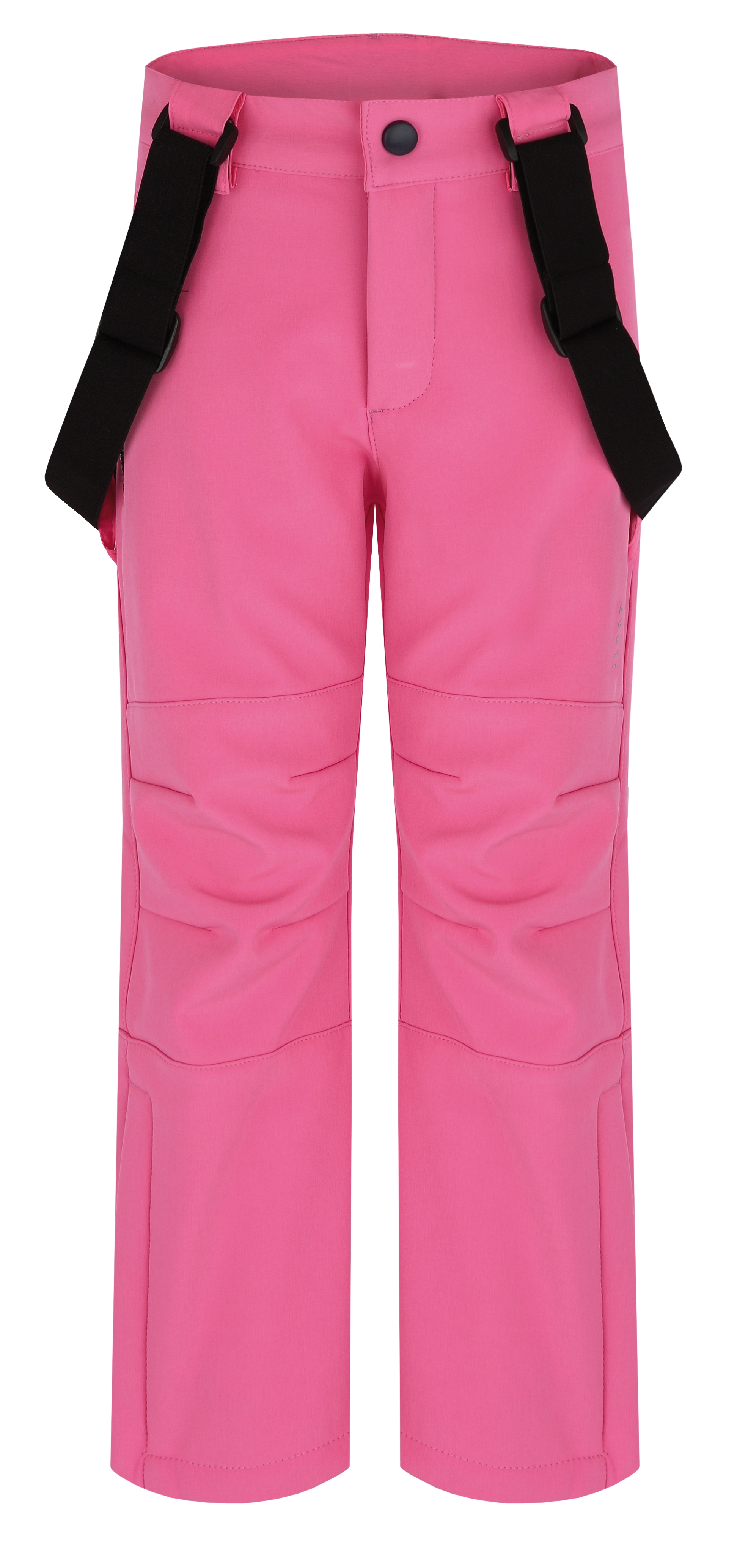 Levně Dětské lyžařské softshellové kalhoty LOAP LOVELO Růžová