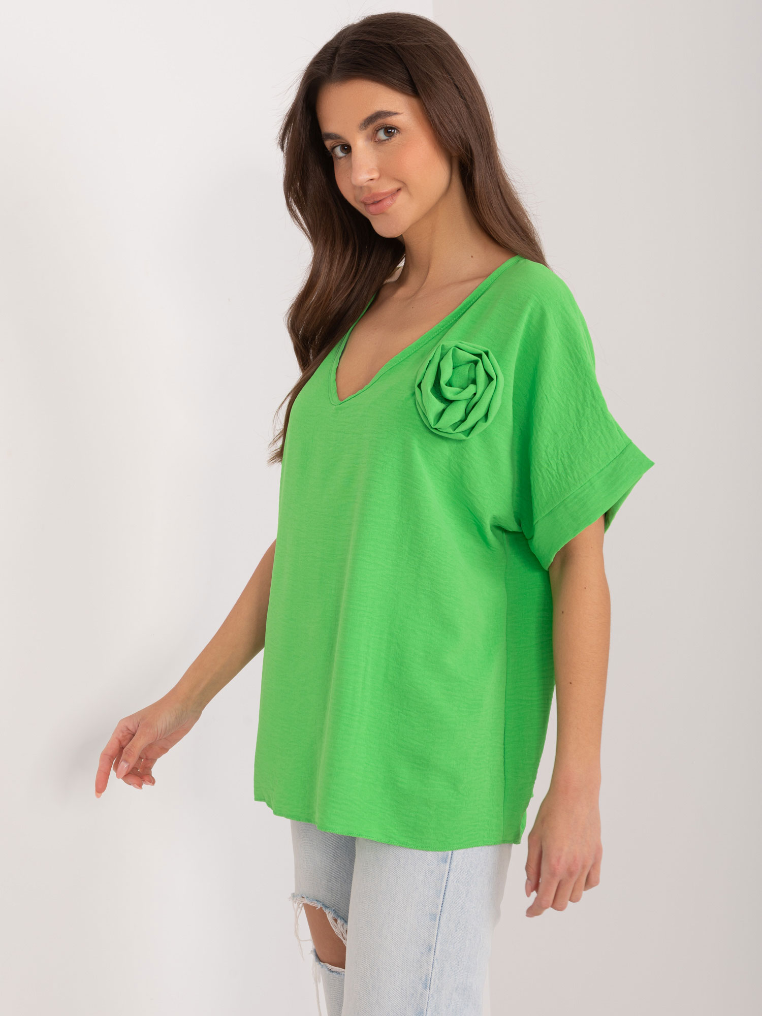 Blouse-DHJ-BZ-8368.02-light green